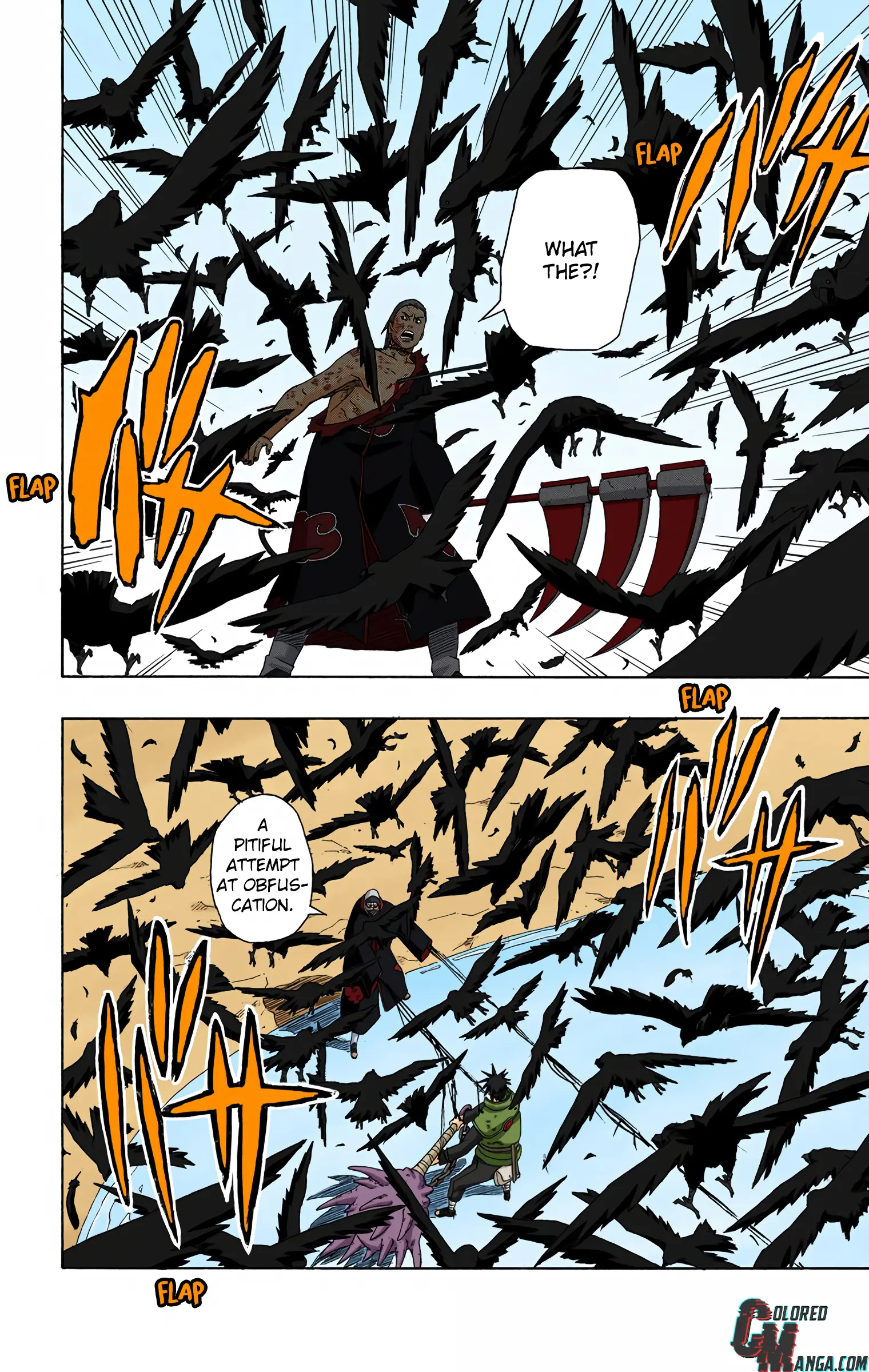 Naruto Colored Manga Online, chapter 327, page 8