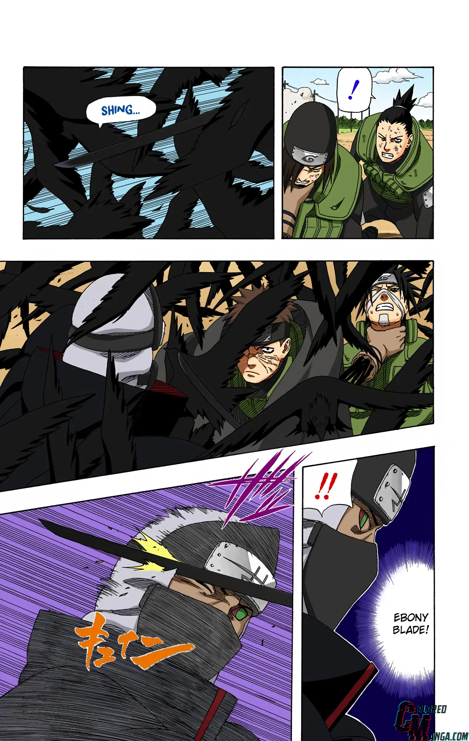 Naruto Colored Manga Online, chapter 327, page 9