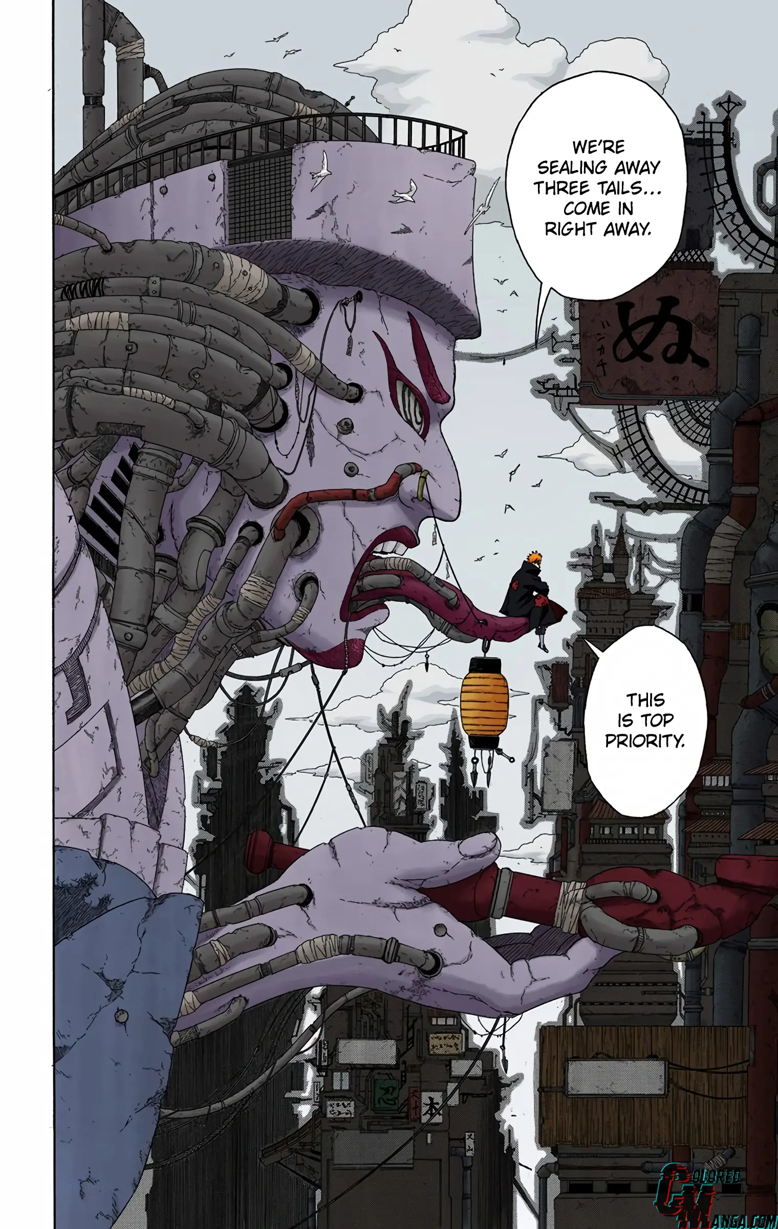 Naruto Colored Manga Online, chapter 327, page 16