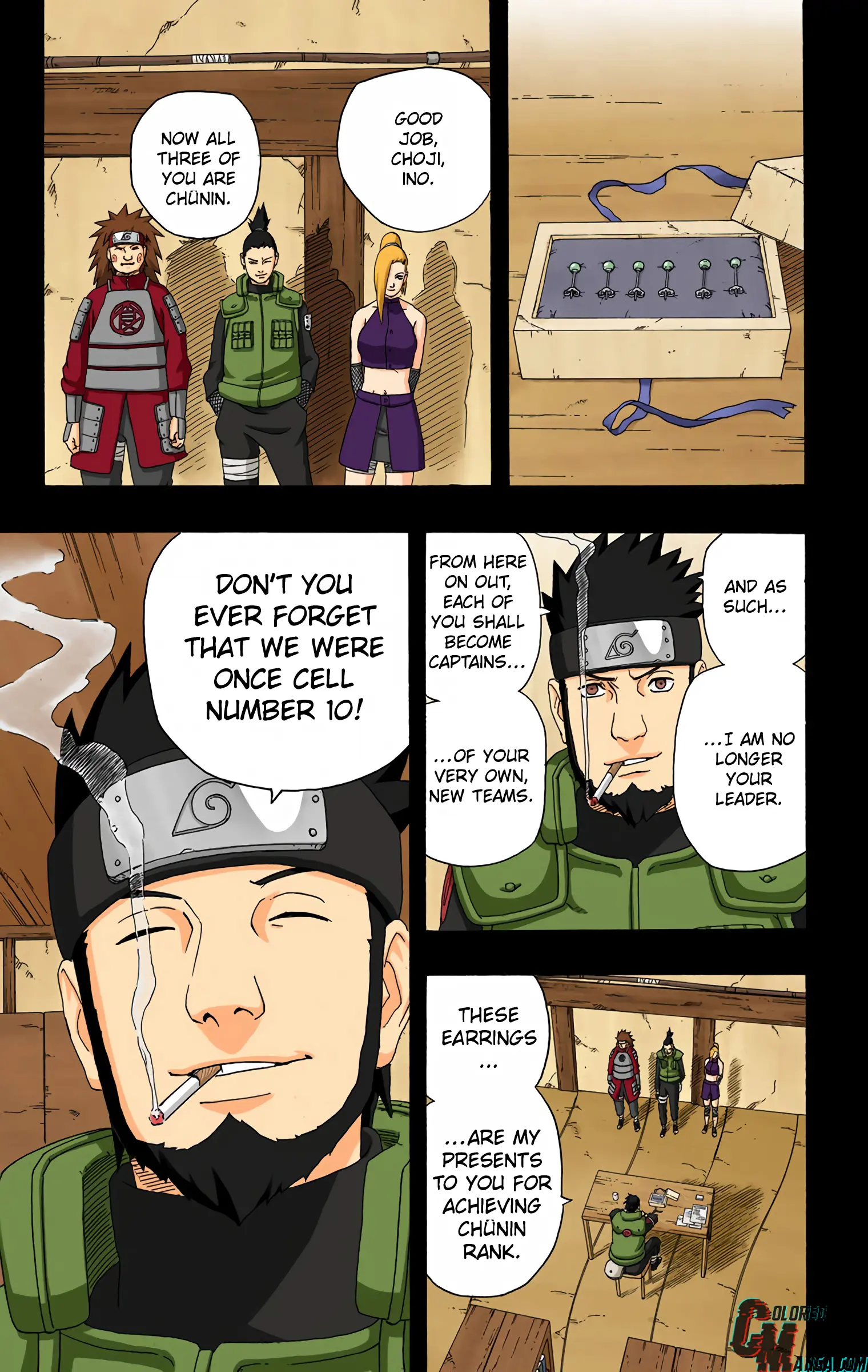 Naruto Colored Manga Online, chapter 328, page 13