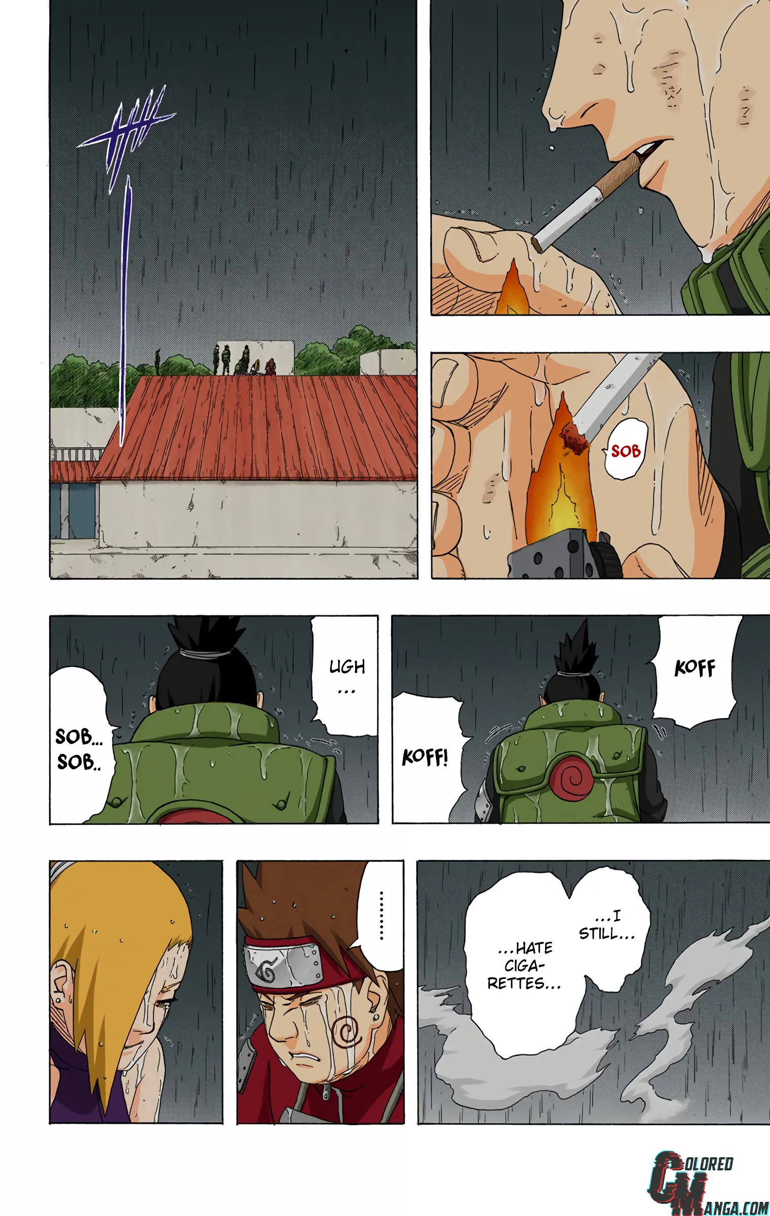 Naruto Colored Manga Online, chapter 328, page 16