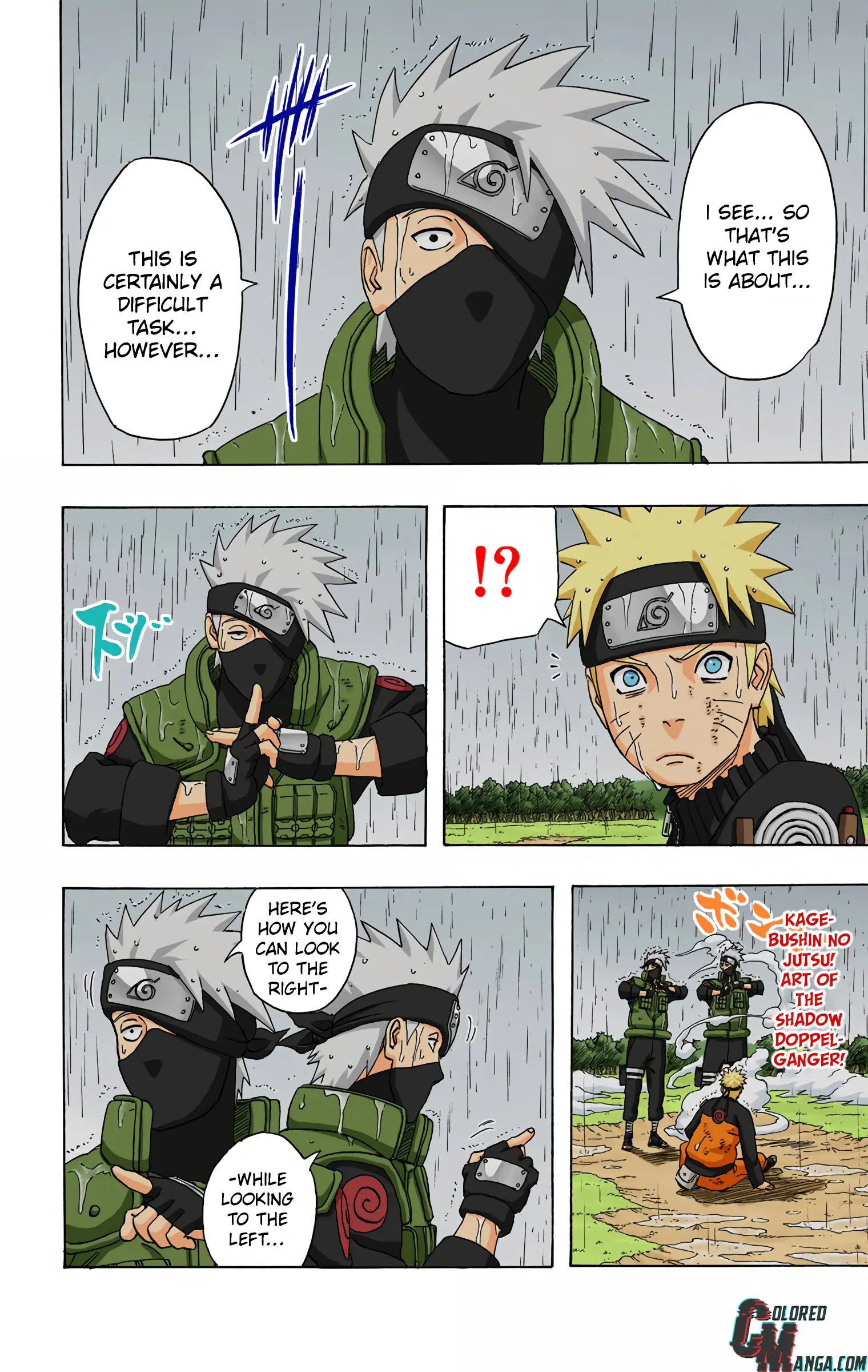 Naruto Colored Manga Online, chapter 329, page 6