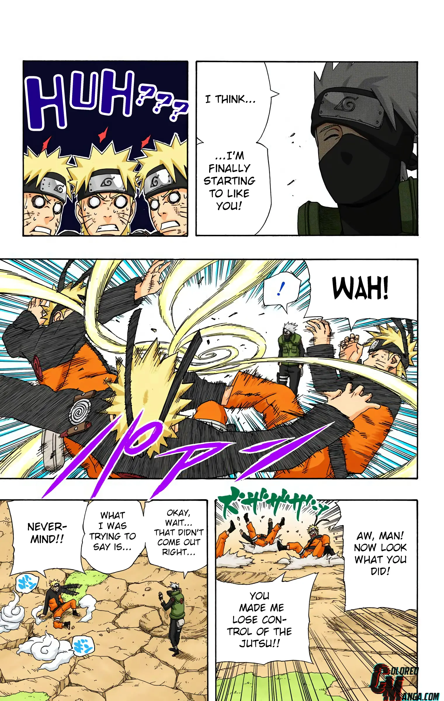 Naruto Colored Manga Online, chapter 330, page 12