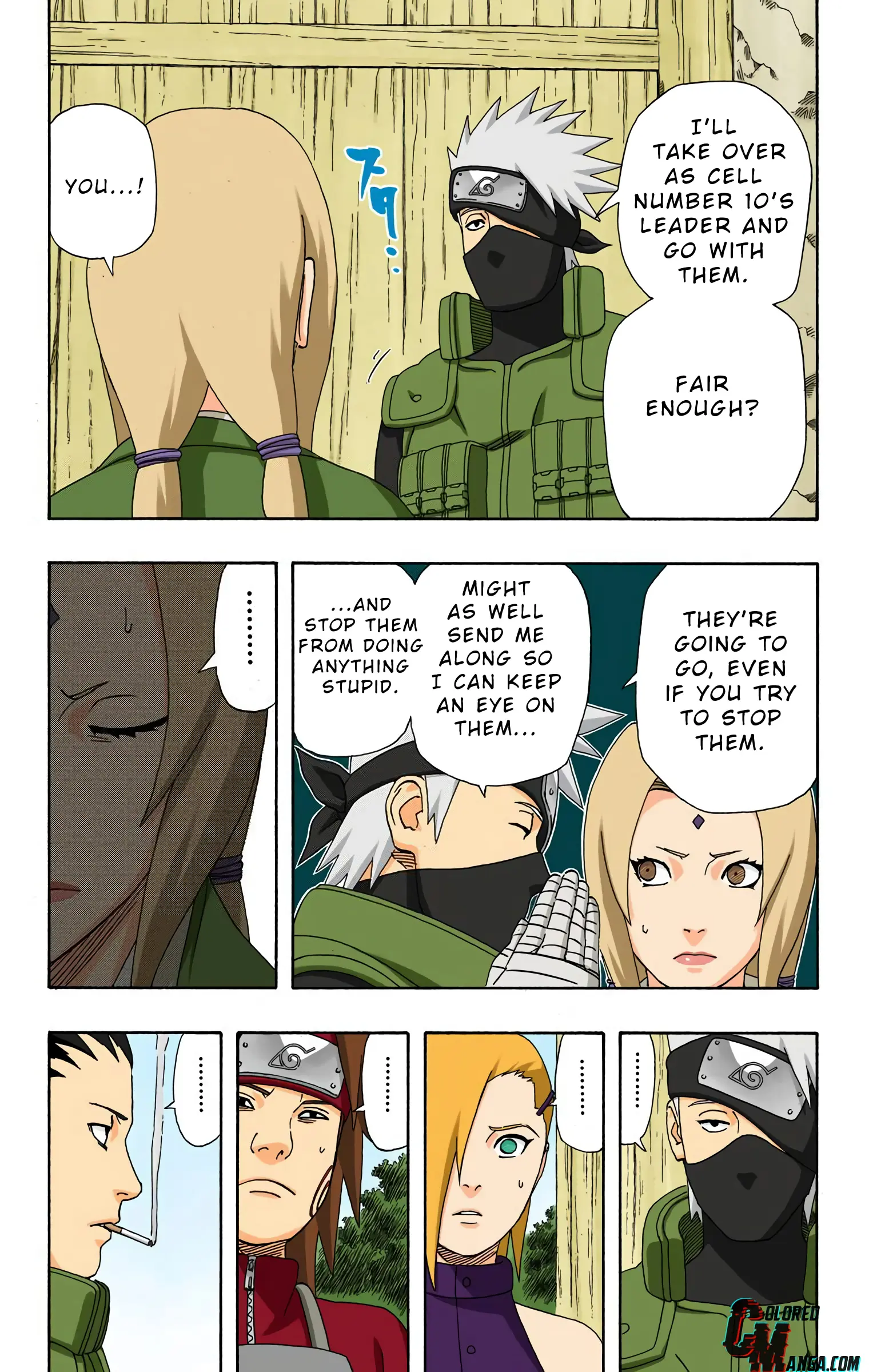 Naruto Colored Manga Online, chapter 331, page 9