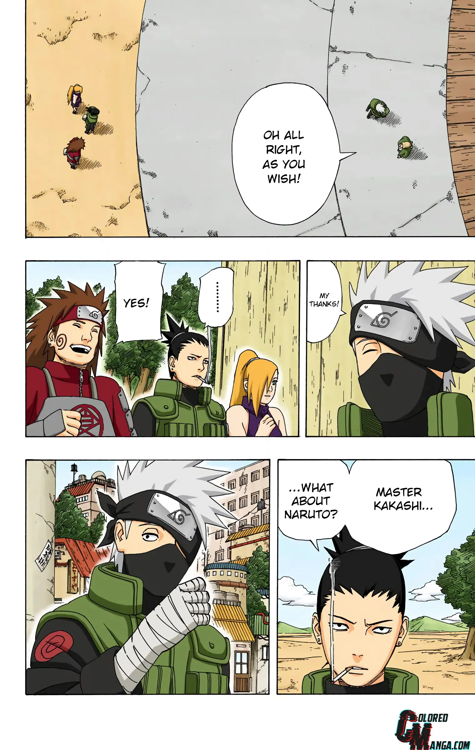 Naruto Colored Manga Online, chapter 331, page 10