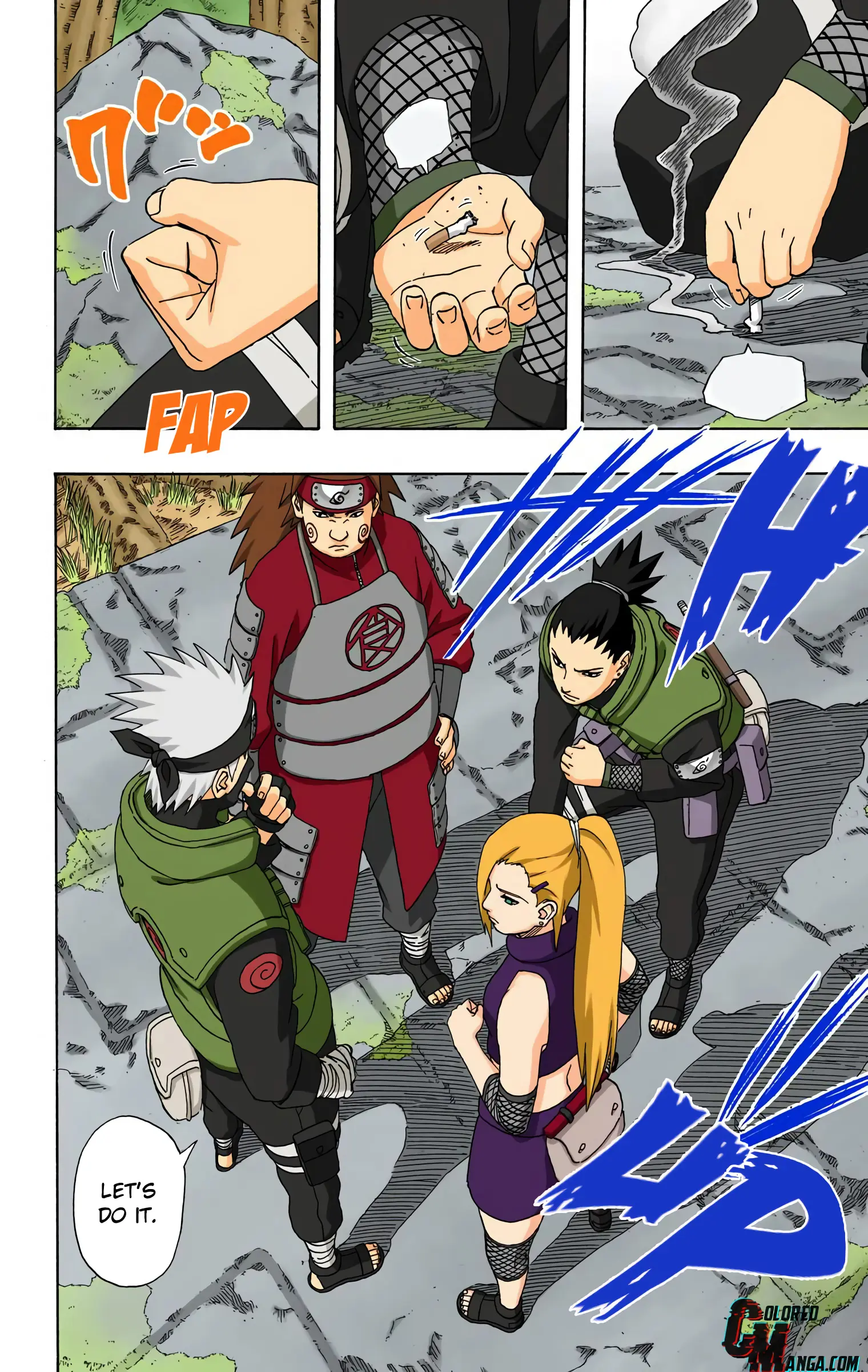 Naruto Colored Manga Online, chapter 332, page 4