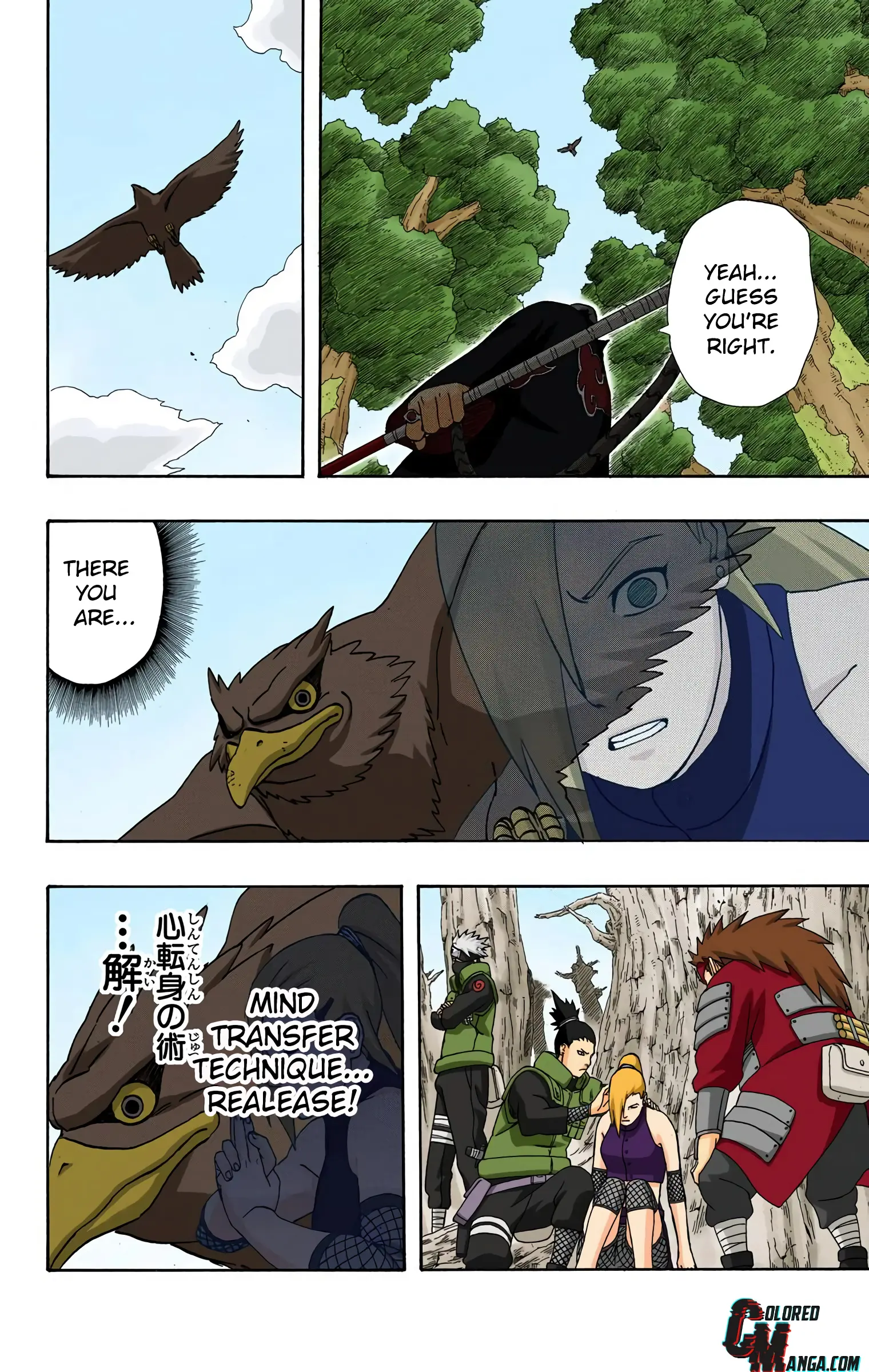 Naruto Colored Manga Online, chapter 332, page 8