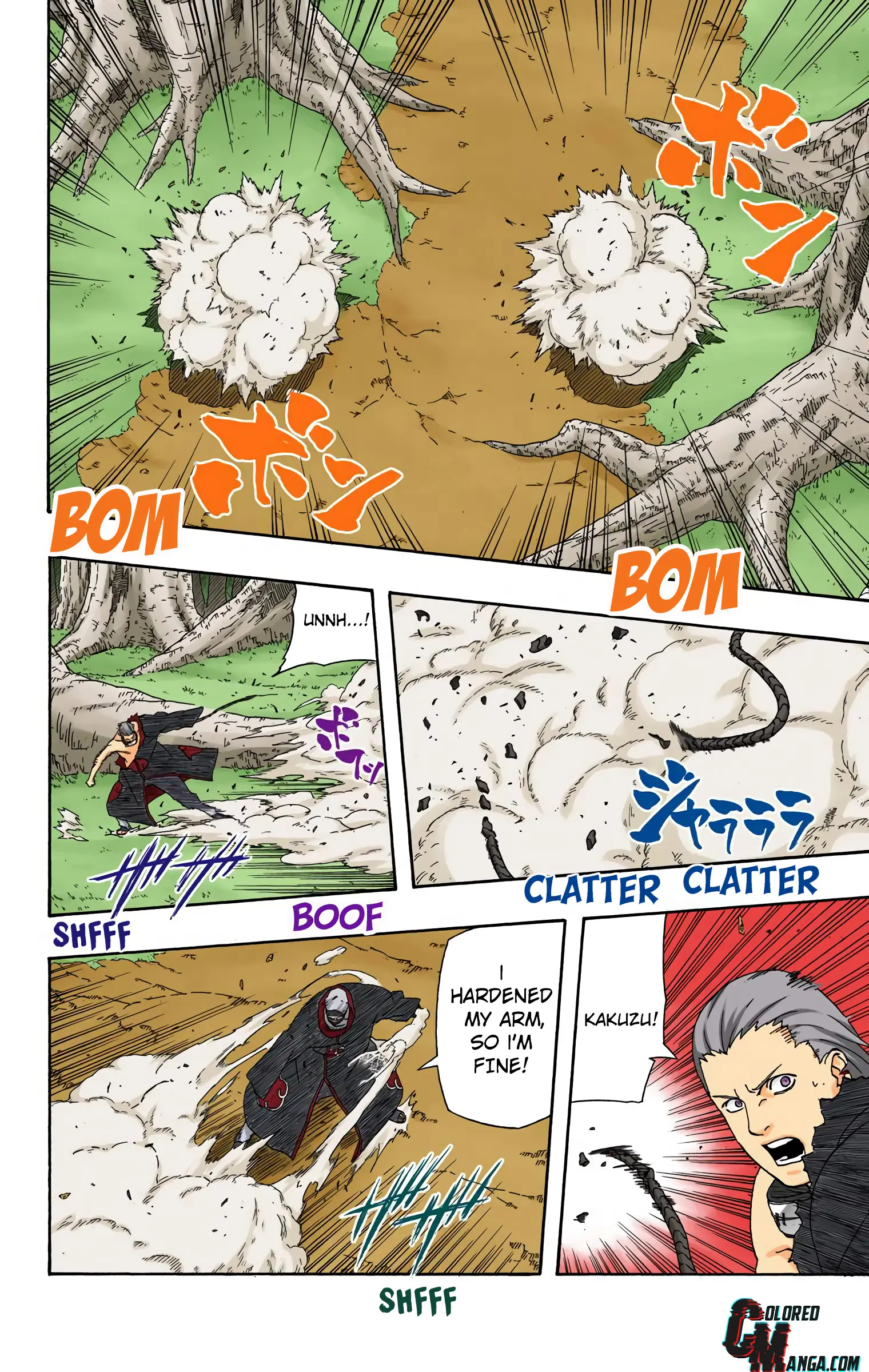 Naruto Colored Manga Online, chapter 332, page 11