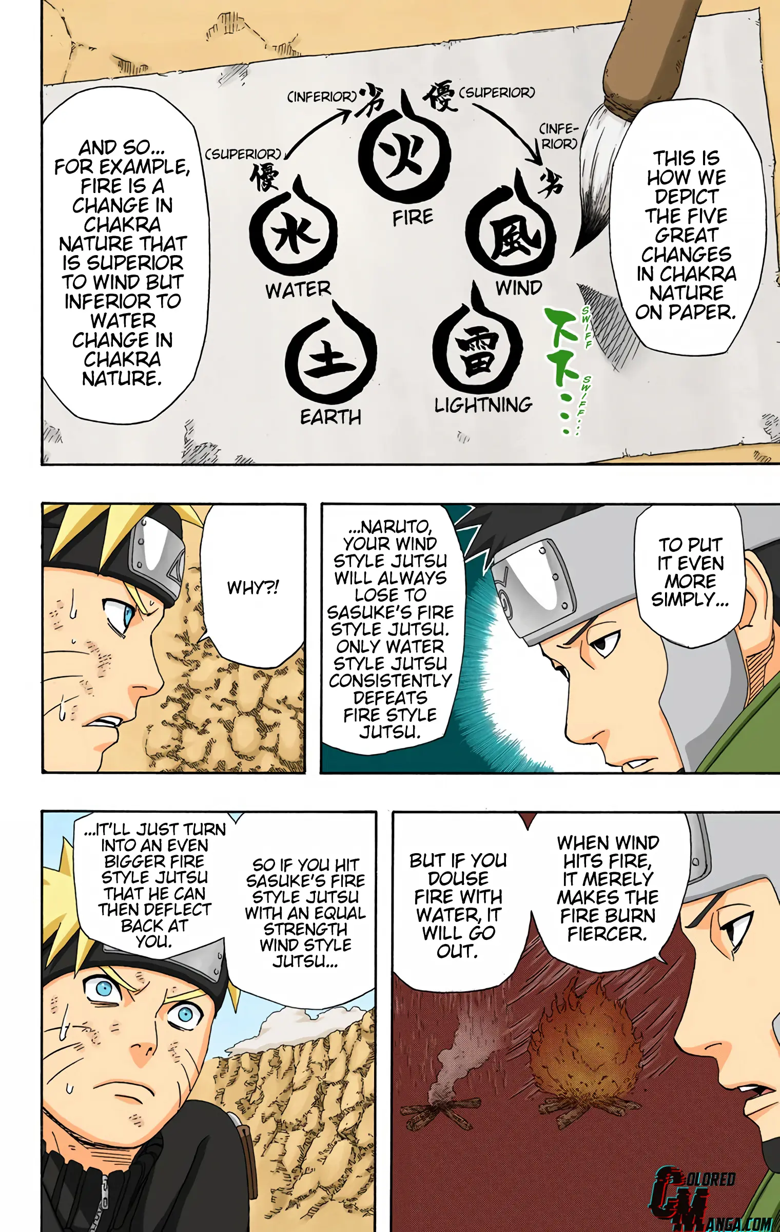 Naruto Colored Manga Online, chapter 333, page 12