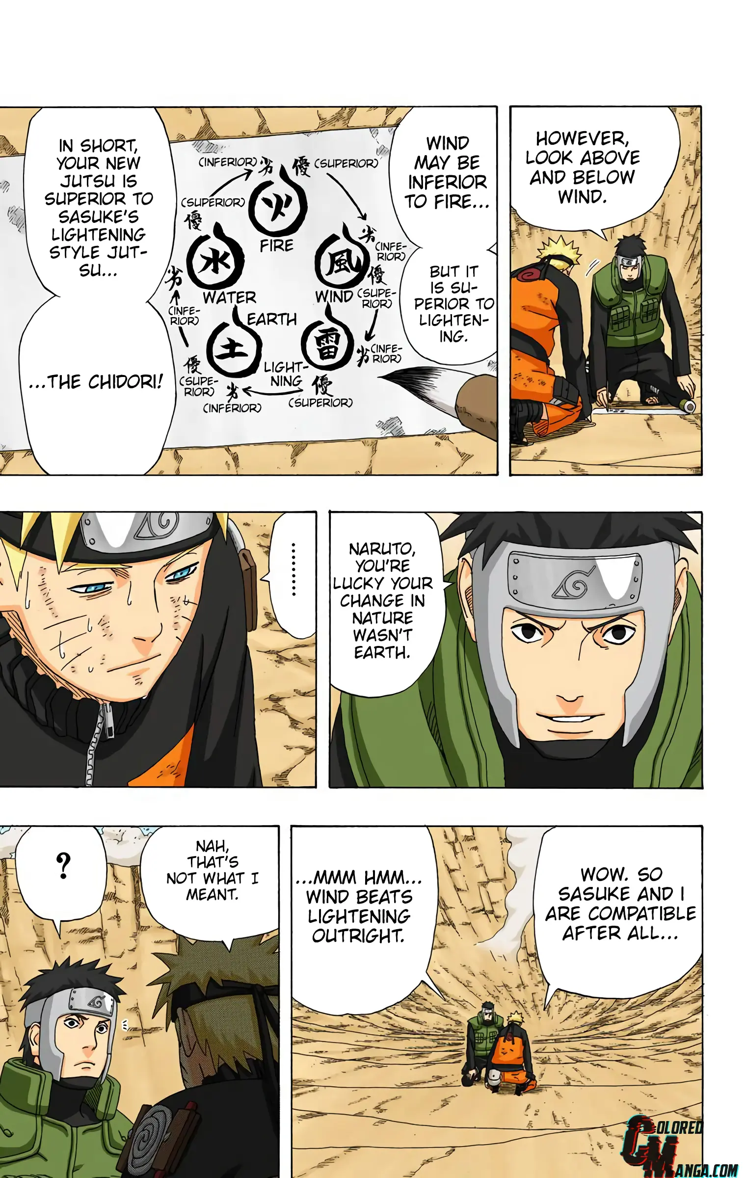 Naruto Colored Manga Online, chapter 333, page 13
