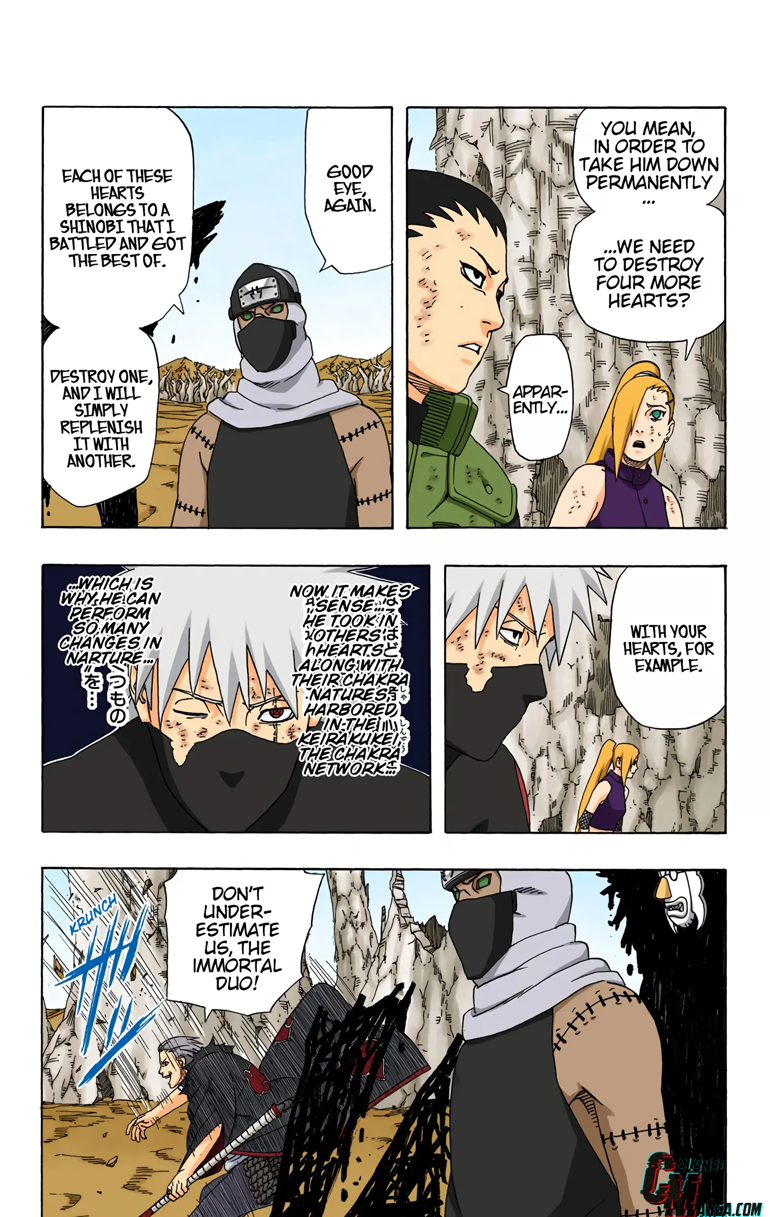 Naruto Colored Manga Online, chapter 335, page 7