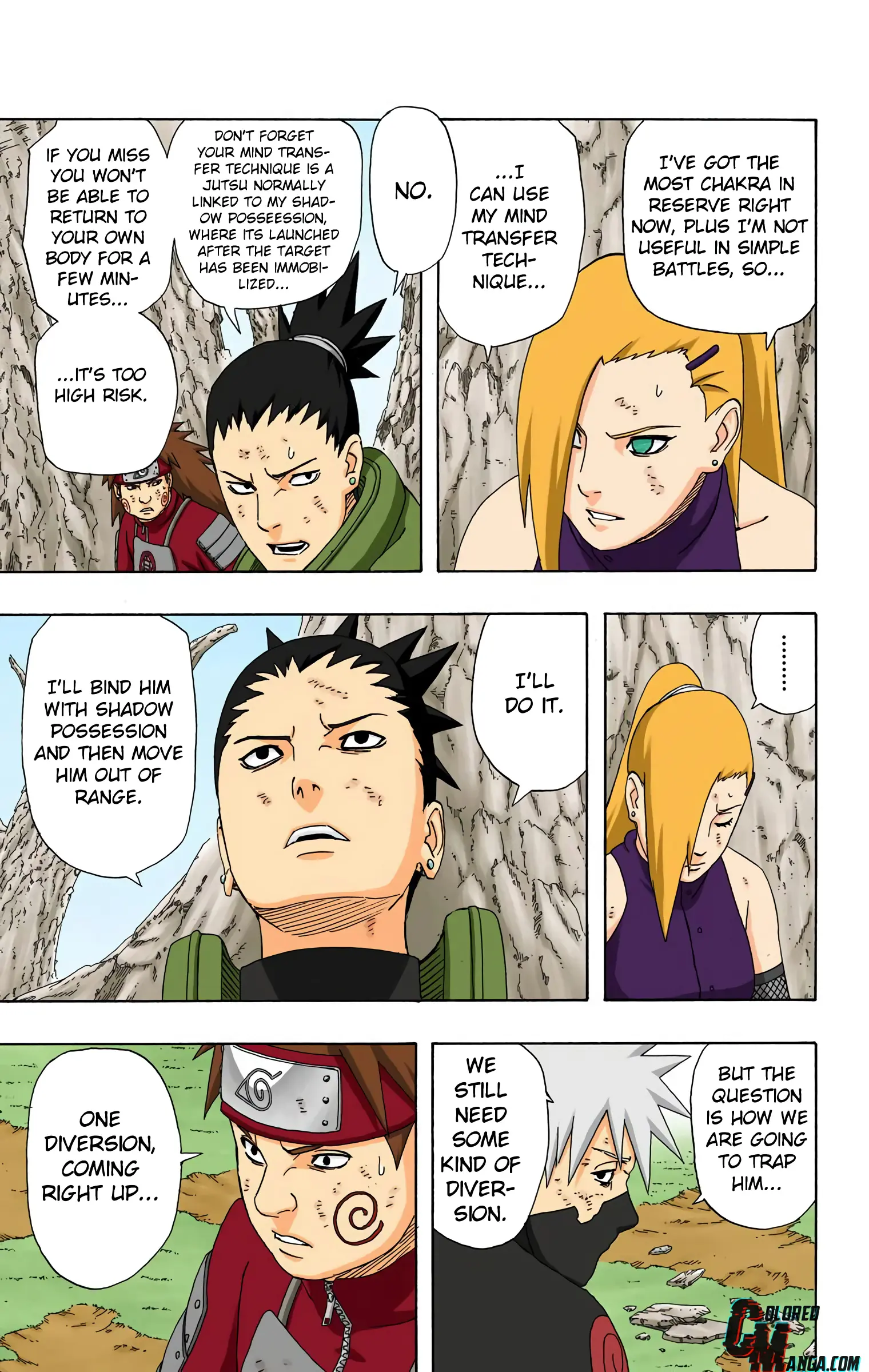 Naruto Colored Manga Online, chapter 335, page 9