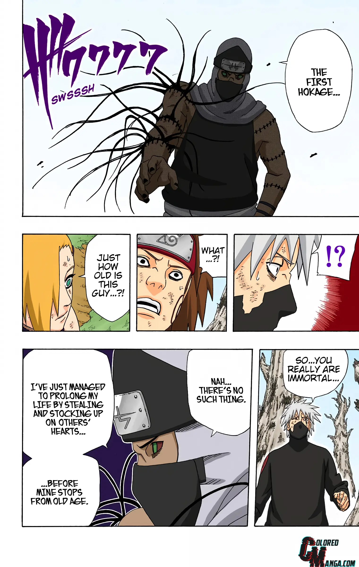 Naruto Colored Manga Online, chapter 336, page 4