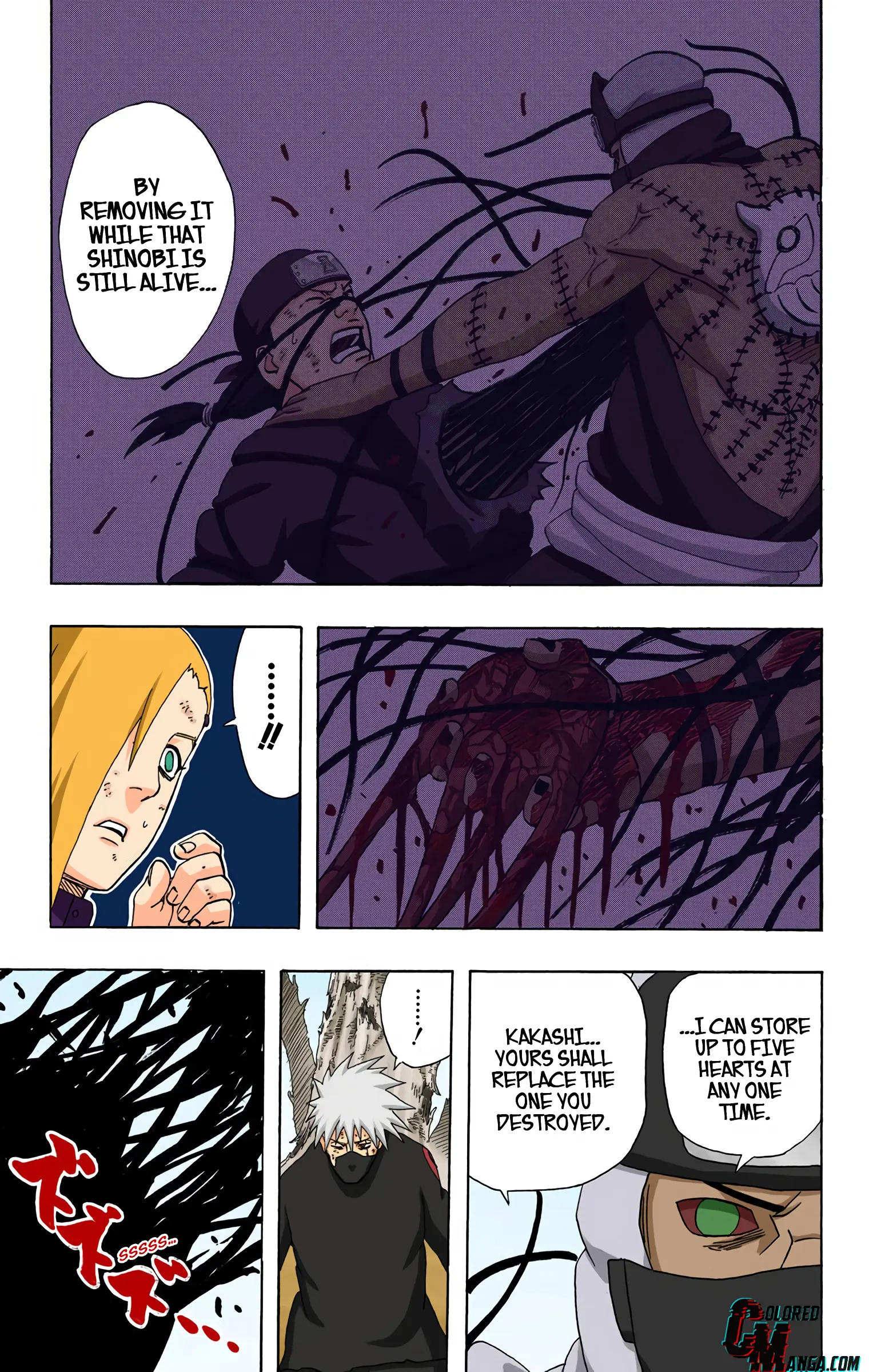 Naruto Colored Manga Online, chapter 336, page 5