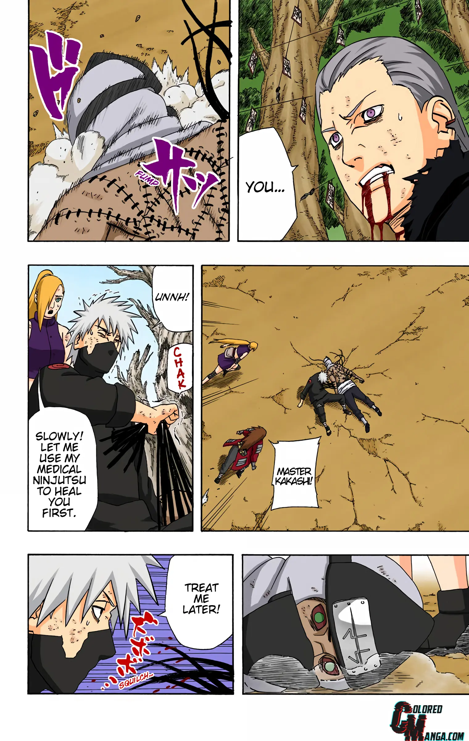 Naruto Colored Manga Online, chapter 337, page 6