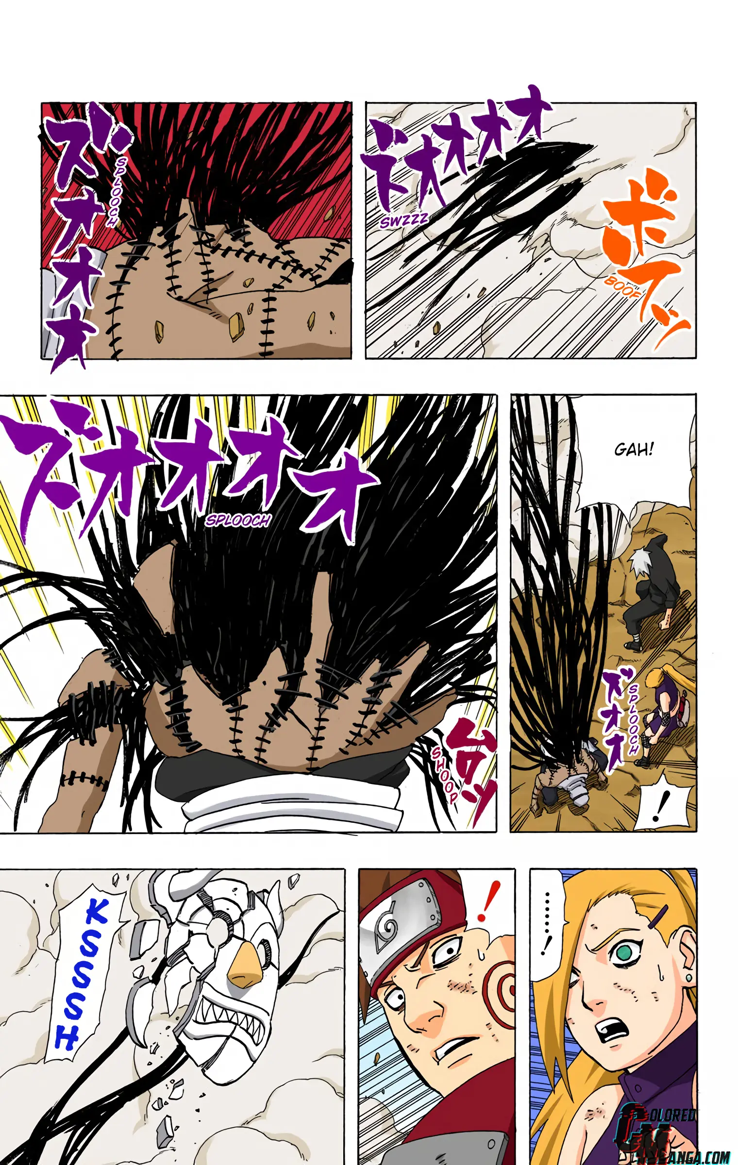 Naruto Colored Manga Online, chapter 337, page 9