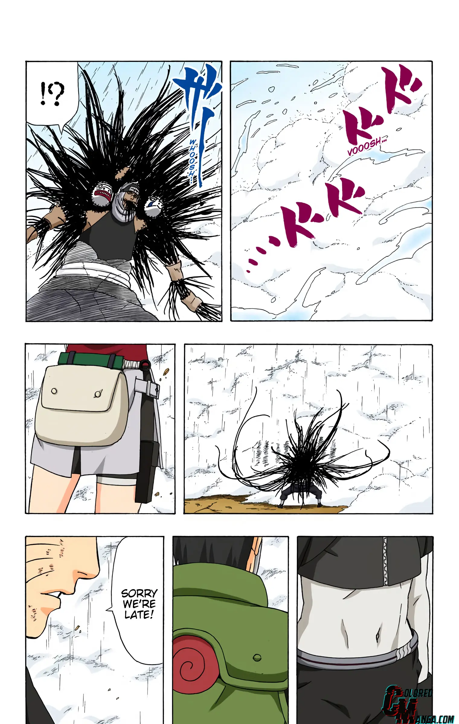 Naruto Colored Manga Online, chapter 337, page 15