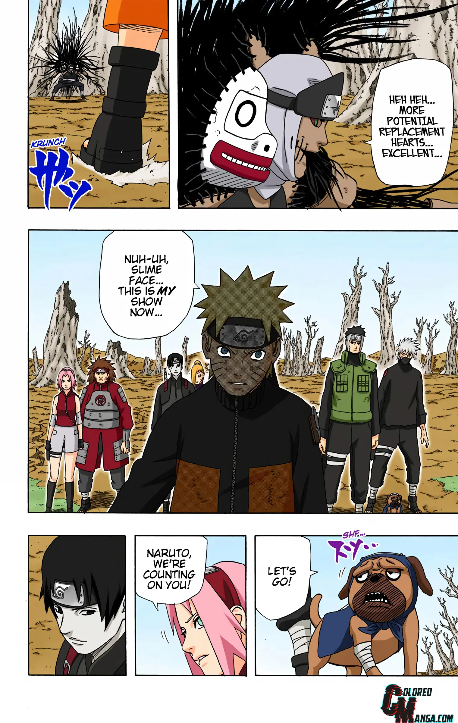 Naruto Colored Manga Online, chapter 338, page 4