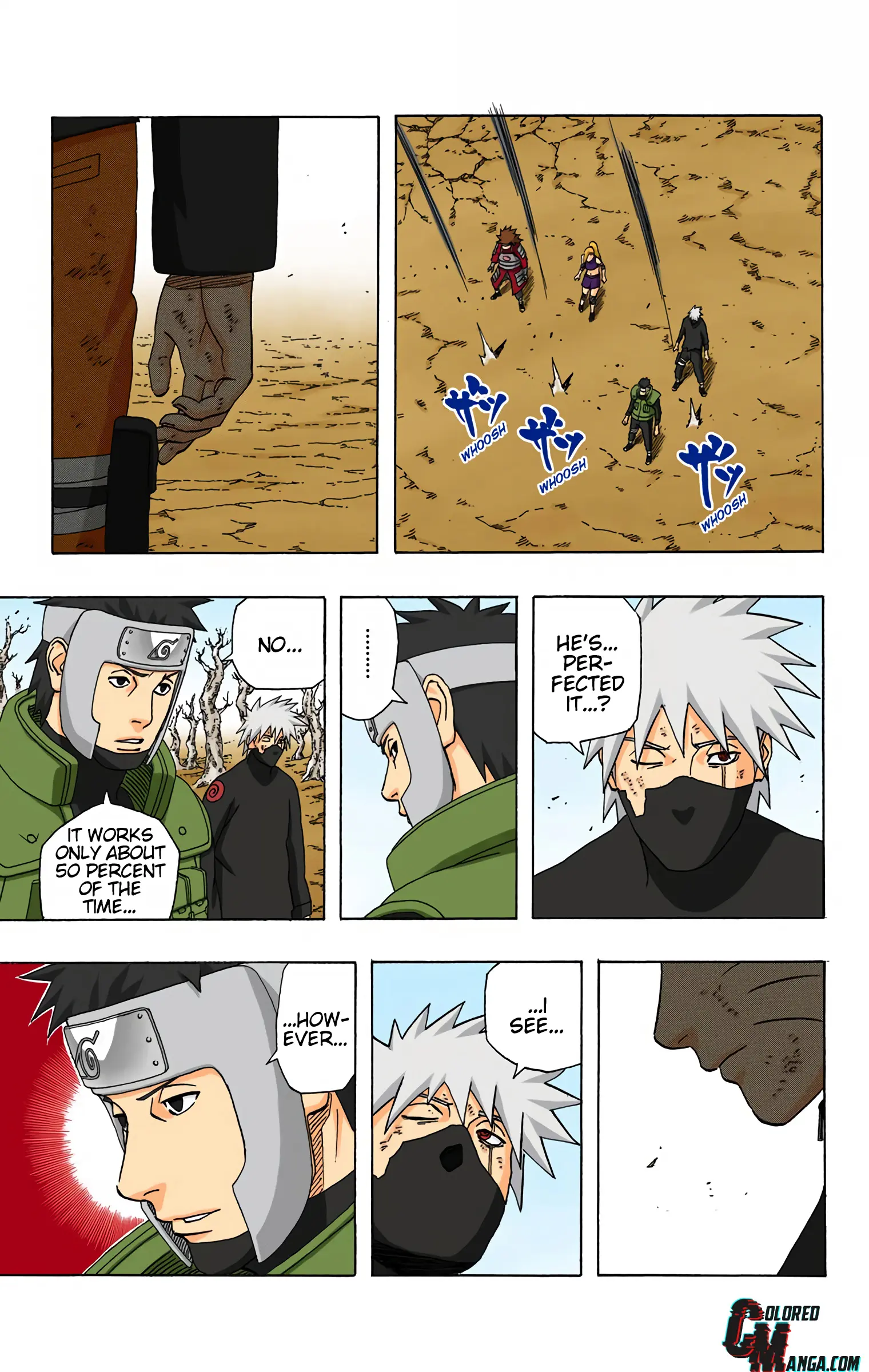 Naruto Colored Manga Online, chapter 338, page 5