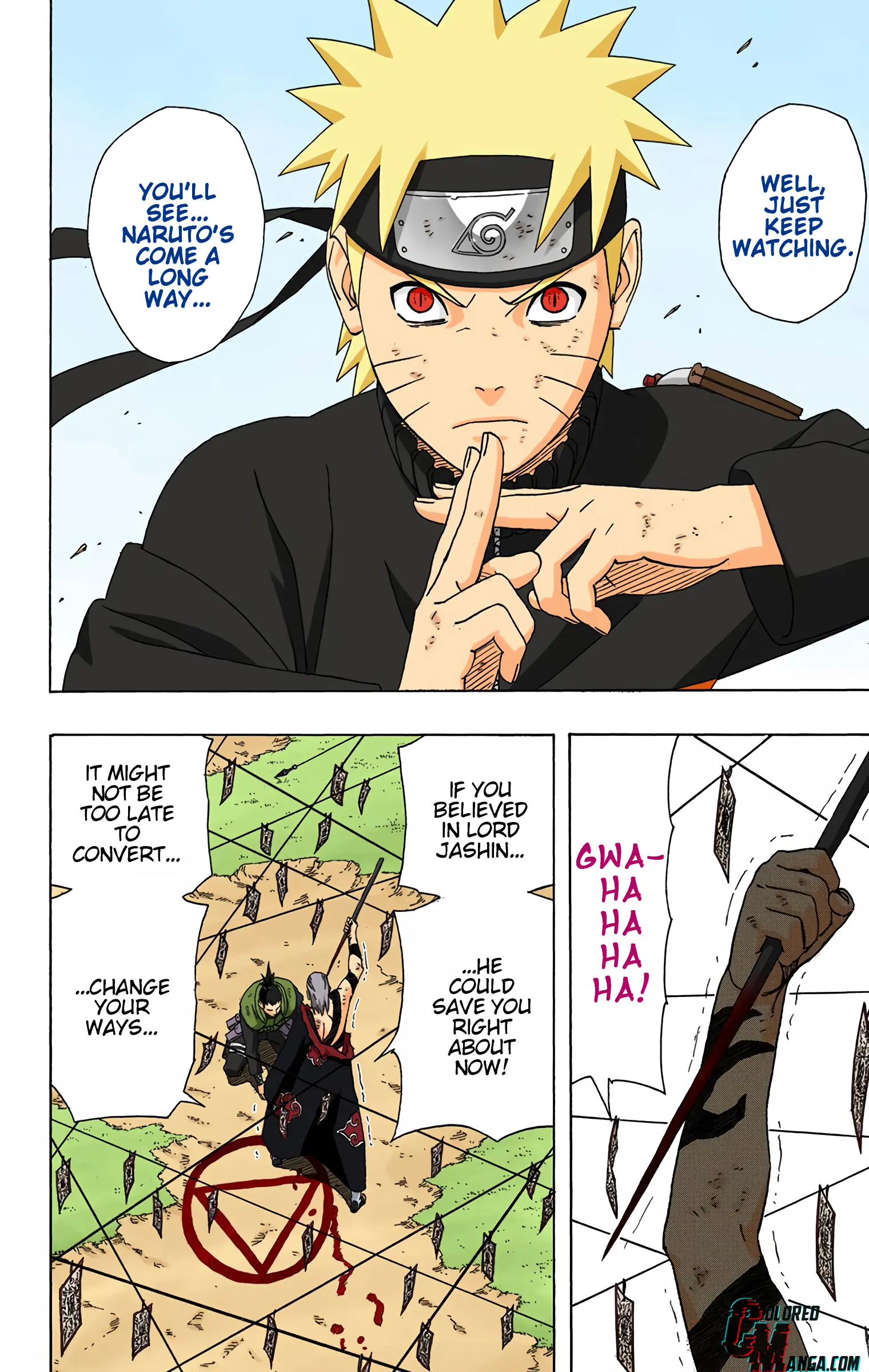 Naruto Colored Manga Online, chapter 338, page 6