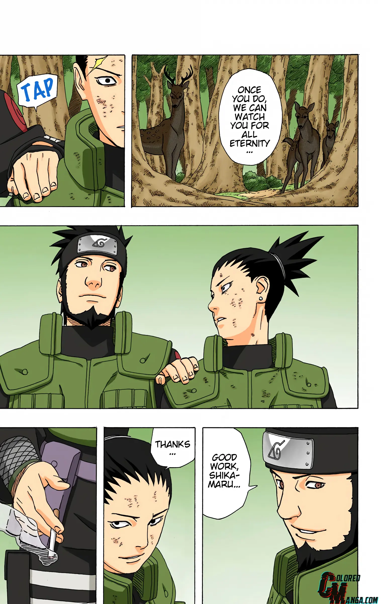 Naruto Colored Manga Online, chapter 338, page 13
