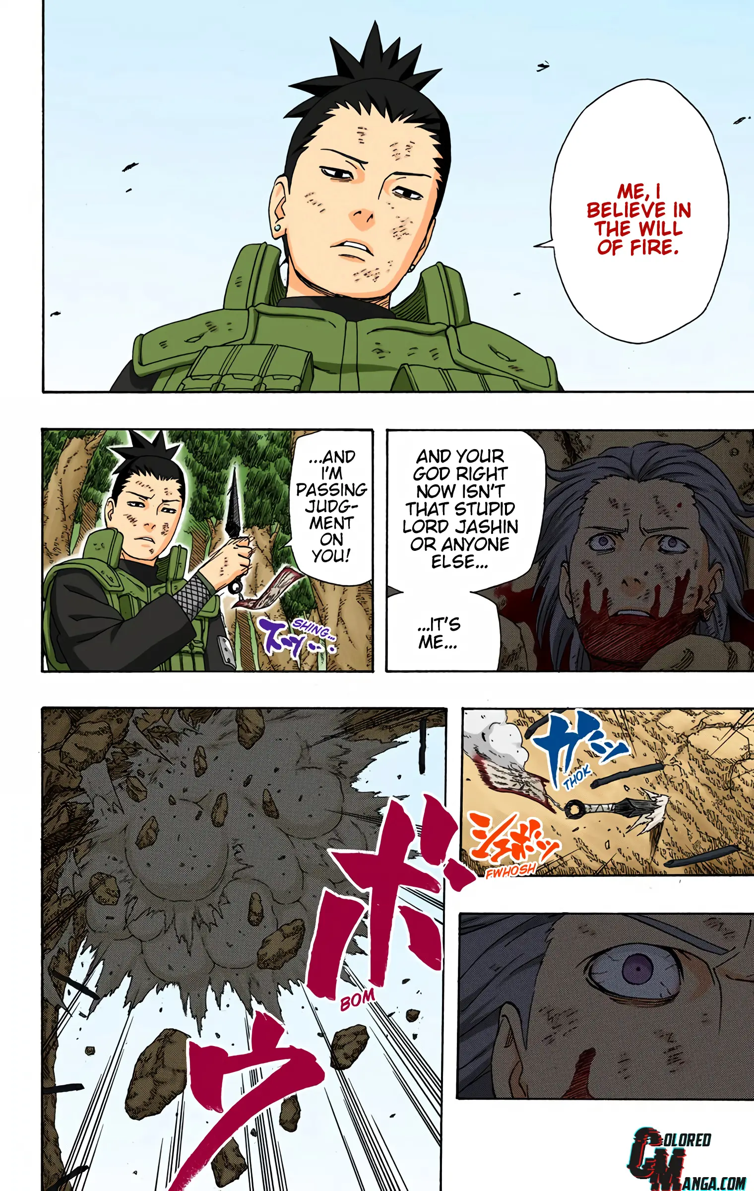Naruto Colored Manga Online, chapter 339, page 4