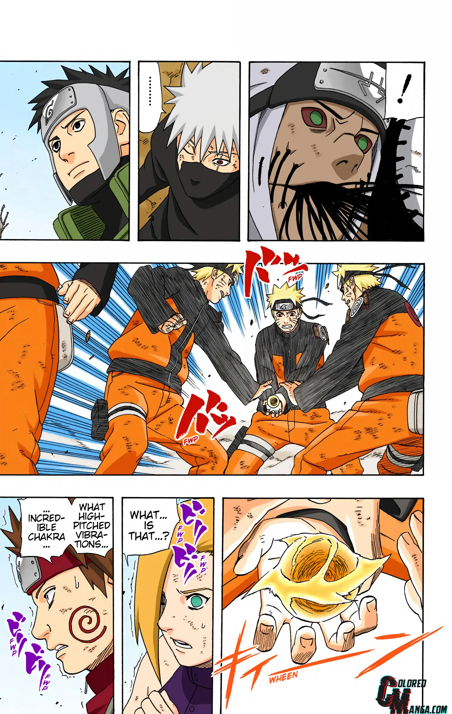 Naruto Colored Manga Online, chapter 339, page 11