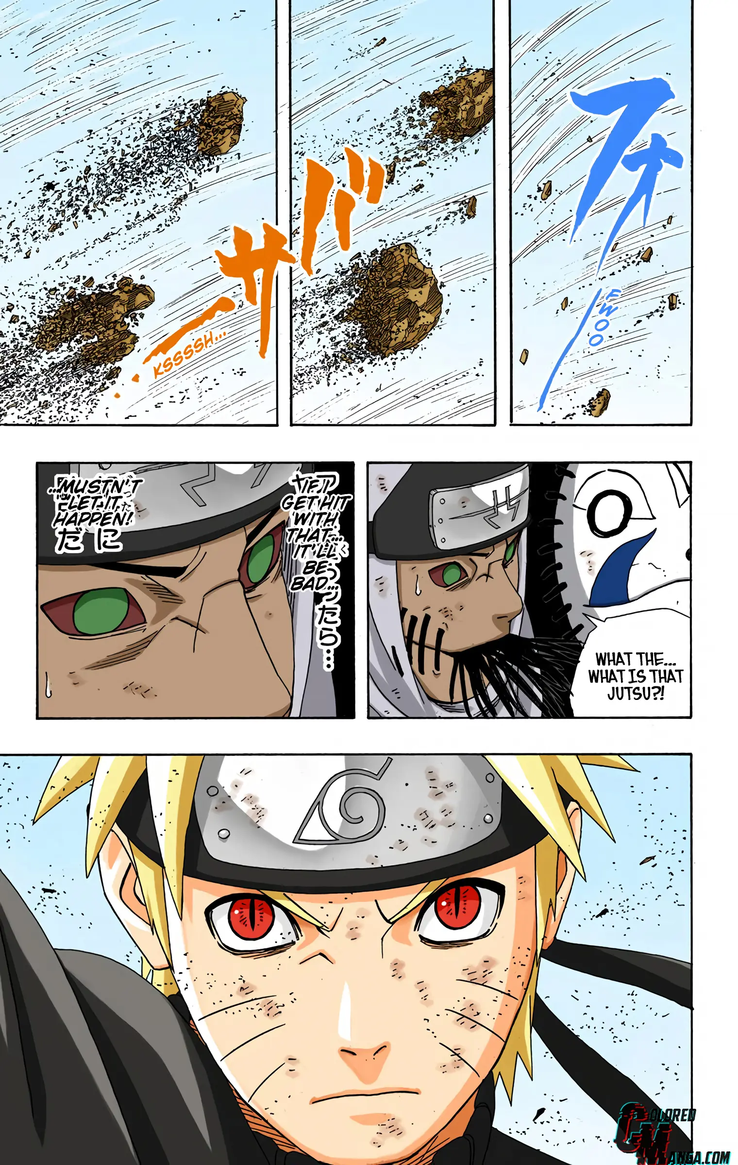 Naruto Colored Manga Online, chapter 339, page 15