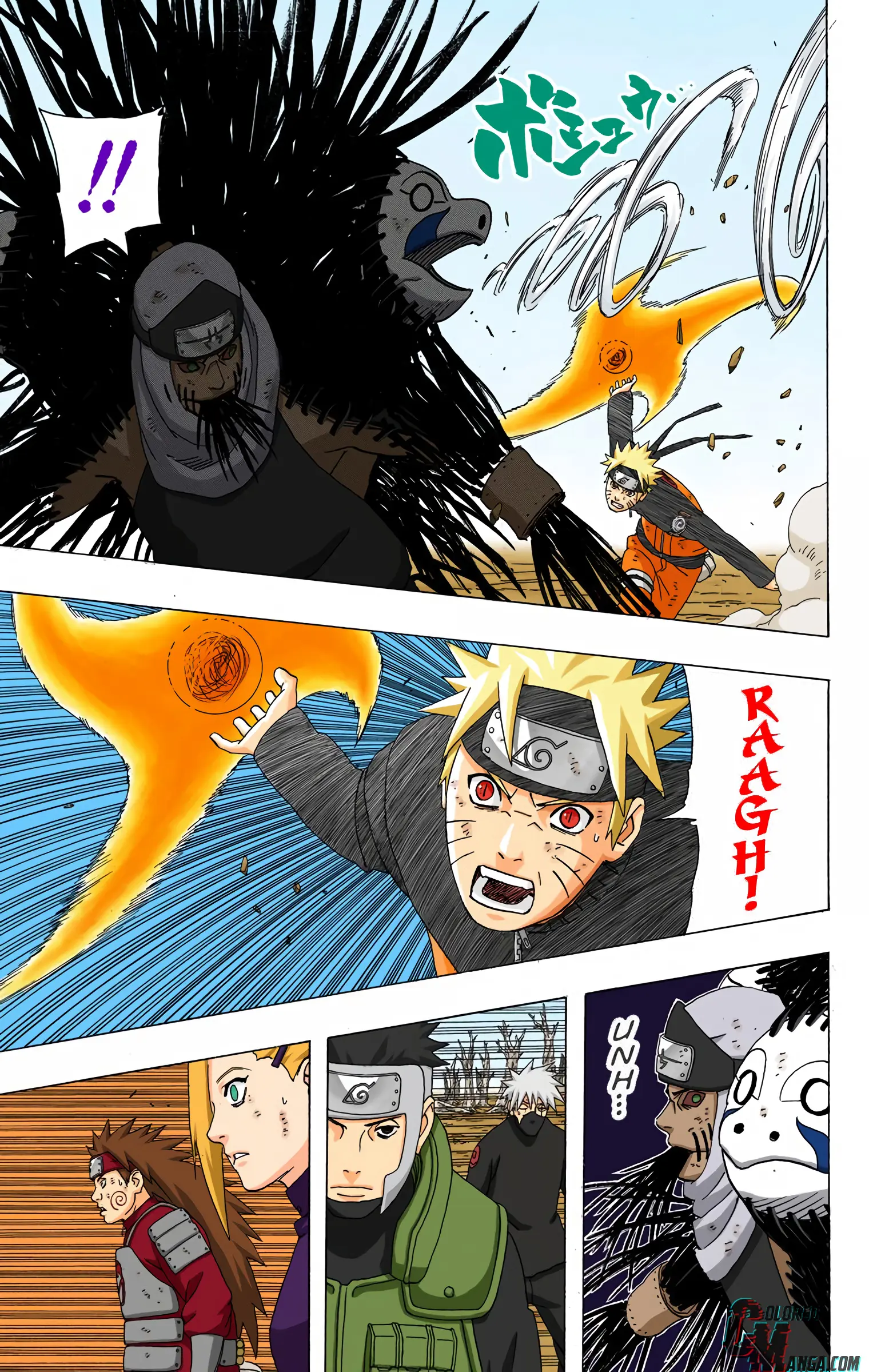 Naruto Colored Manga Online, chapter 340, page 11