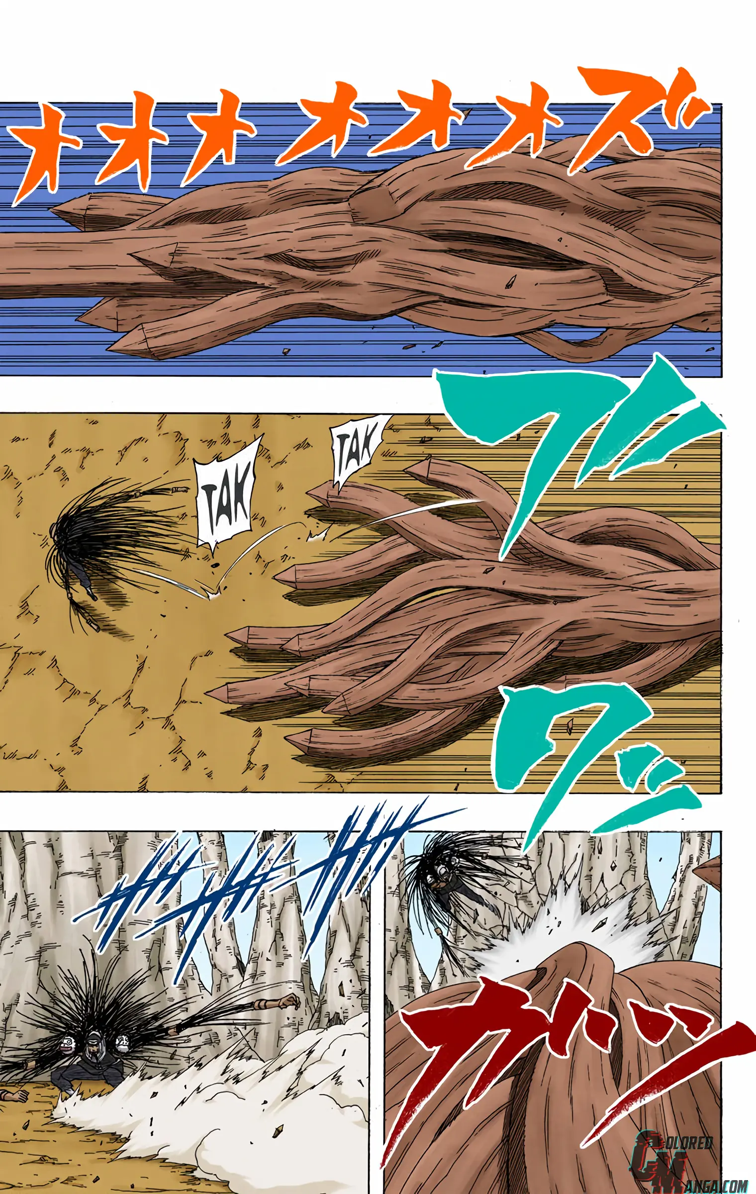 Naruto Colored Manga Online, chapter 340, page 16