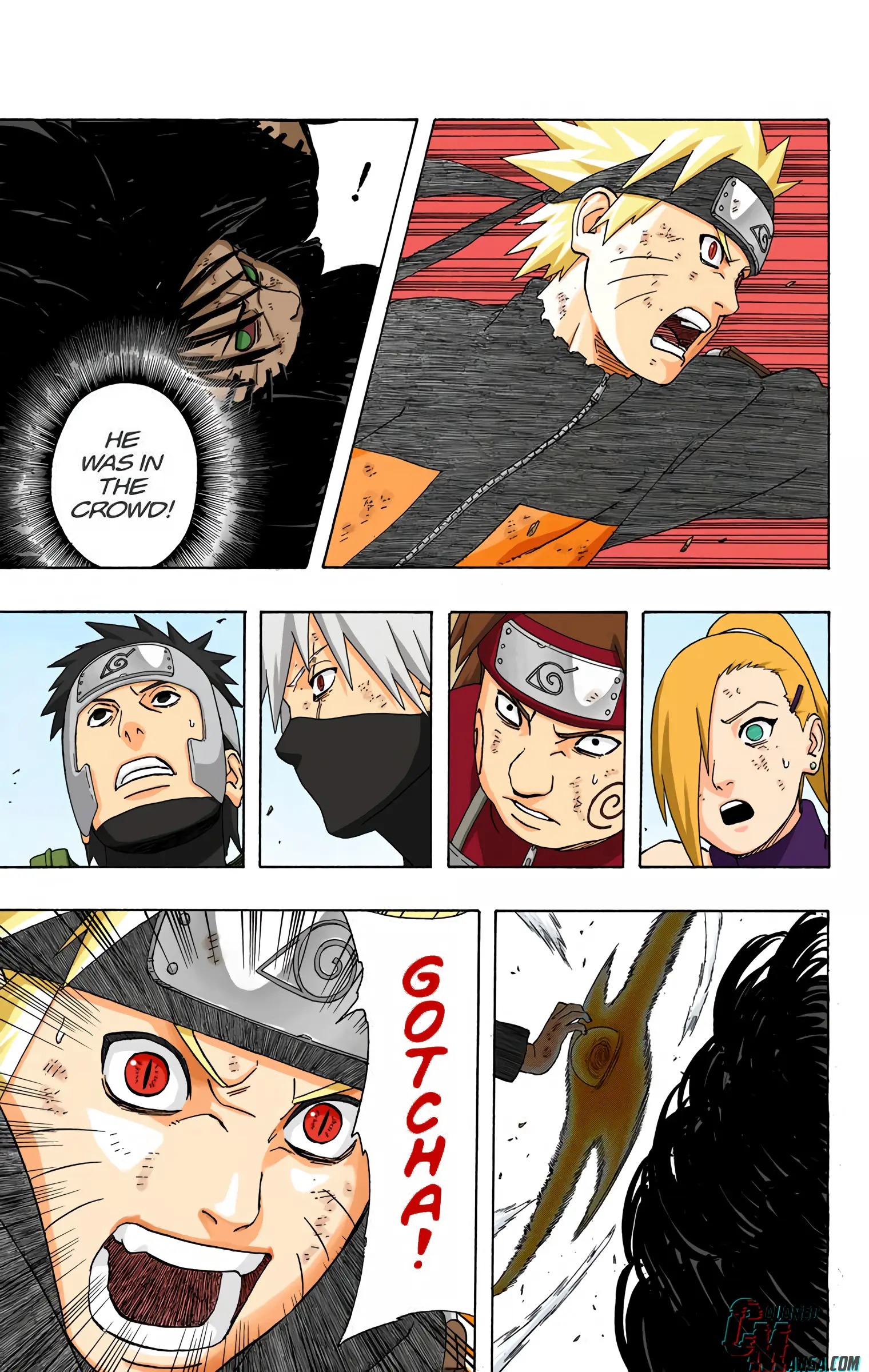 Naruto Colored Manga Online, chapter 341, page 10