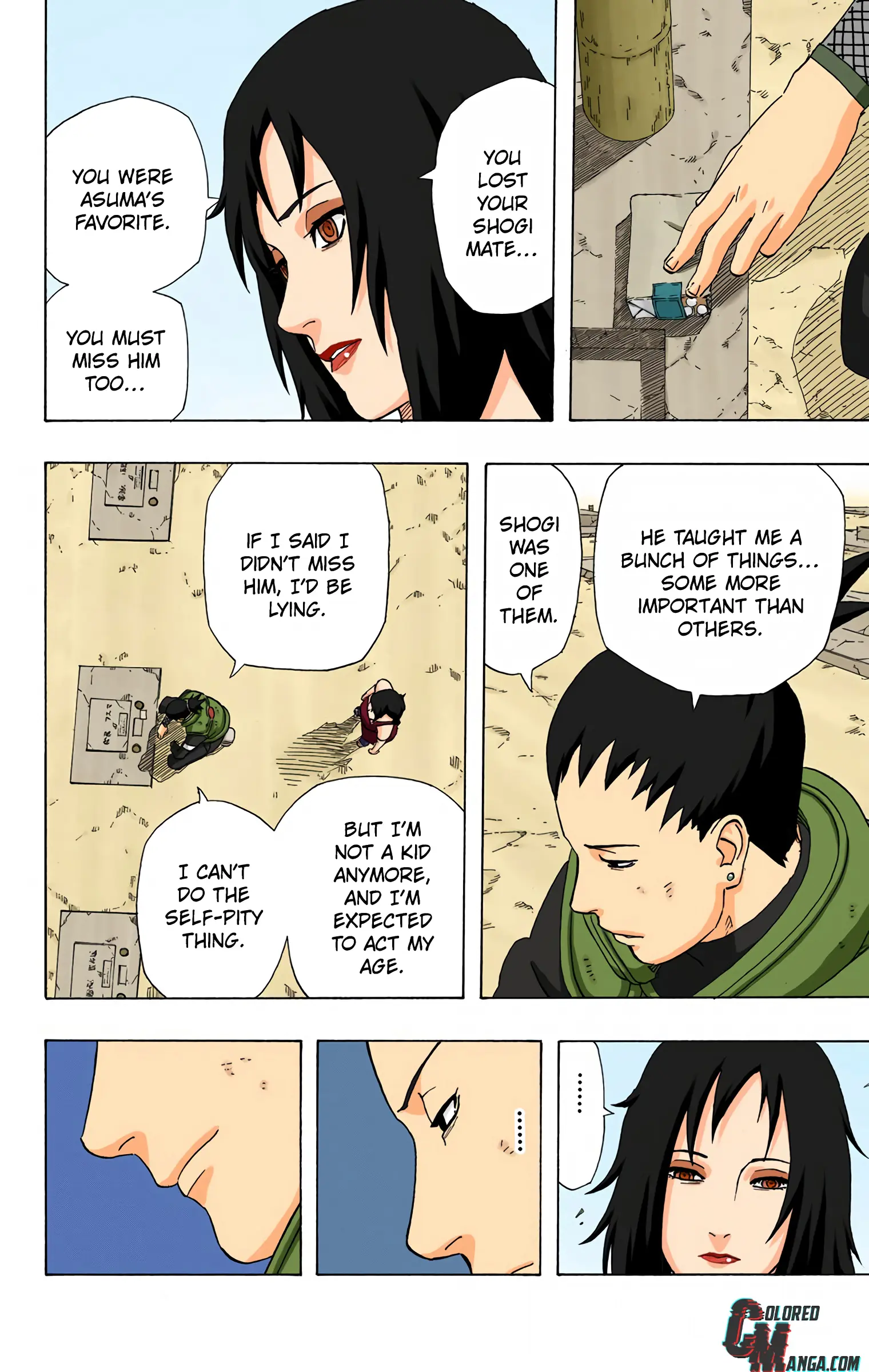 Naruto Colored Manga Online, chapter 342, page 12
