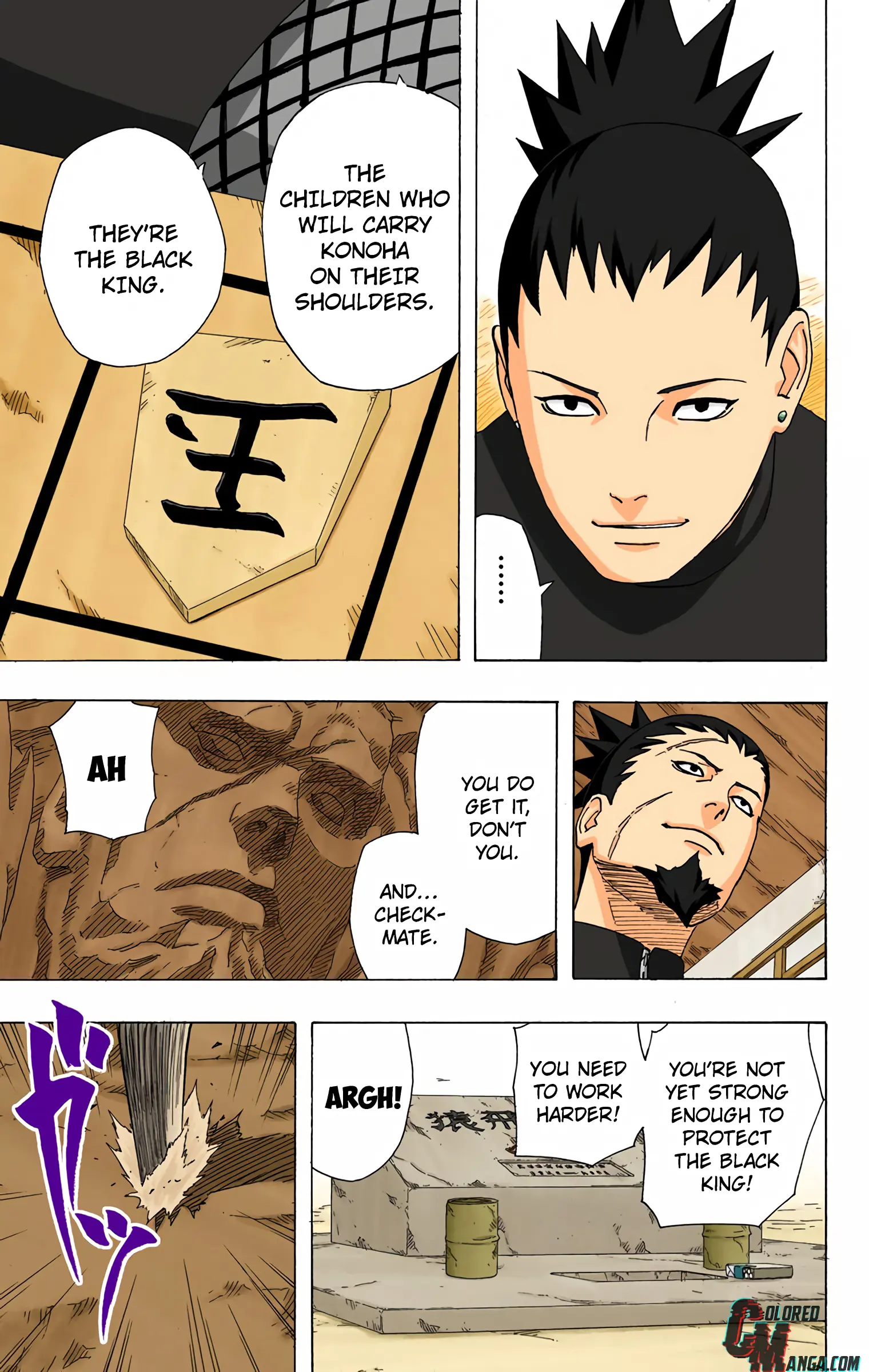 Naruto Colored Manga Online, chapter 342, page 17