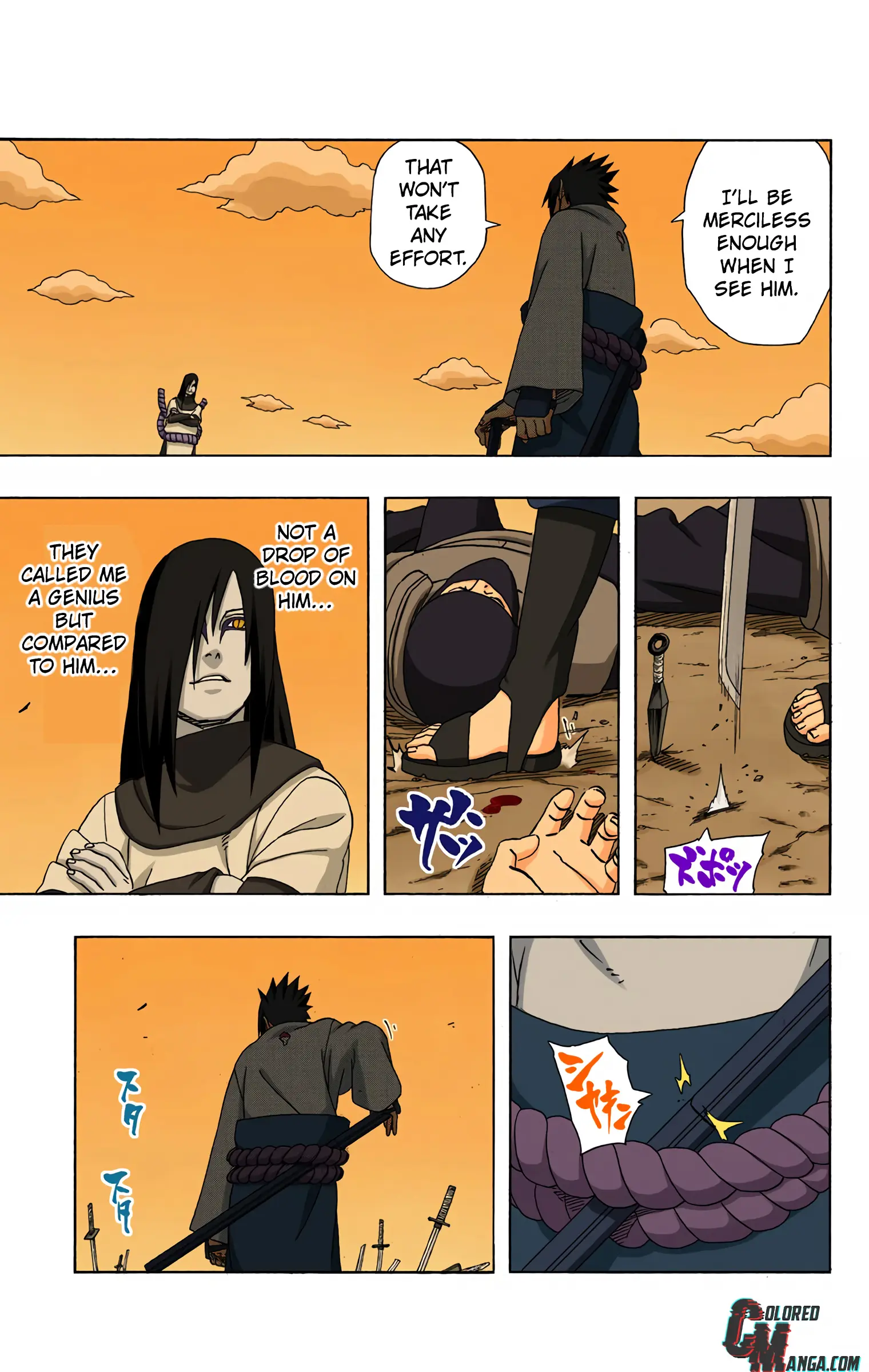 Naruto Colored Manga Online, chapter 343, page 3