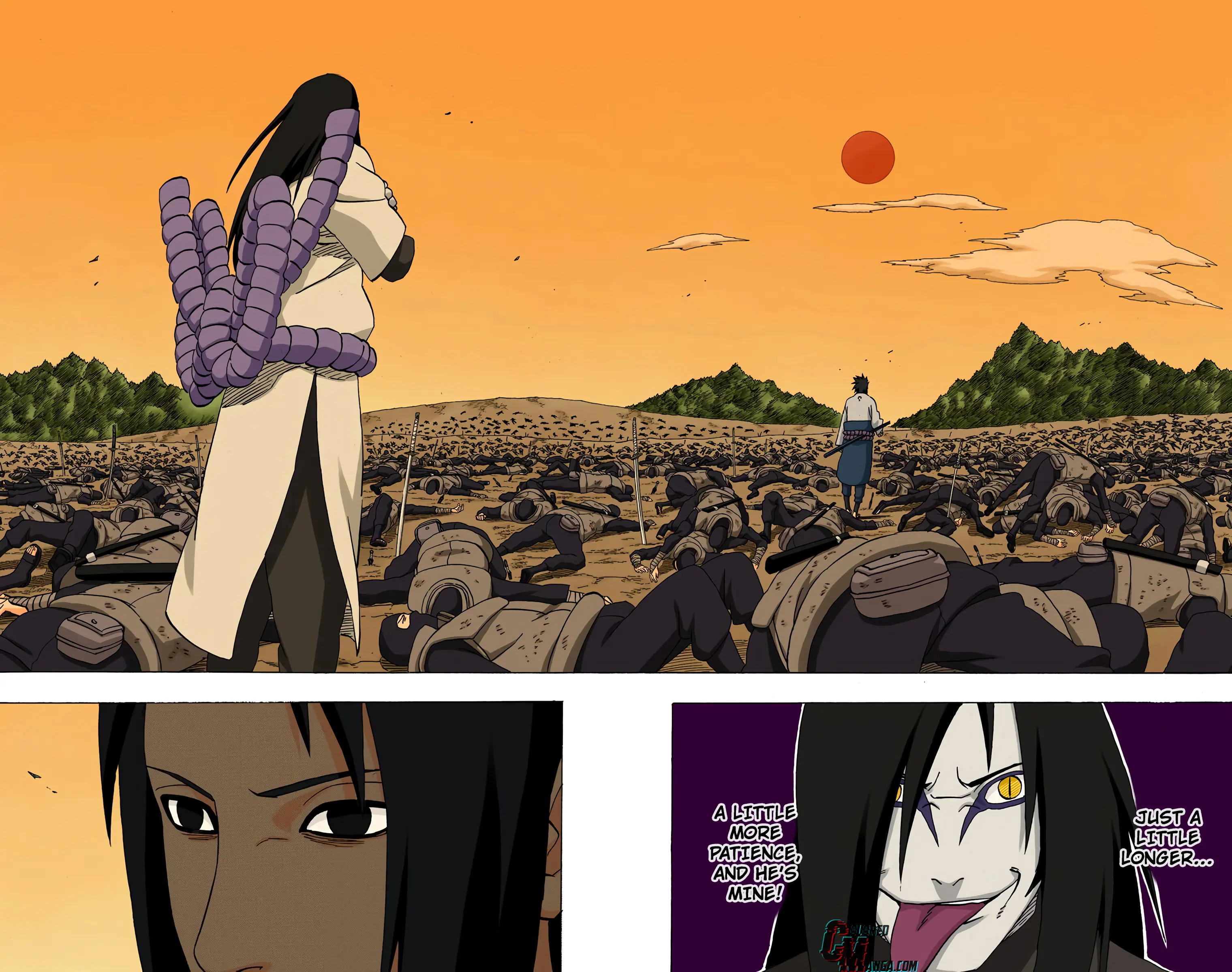 Naruto Colored Manga Online, chapter 343, page 4