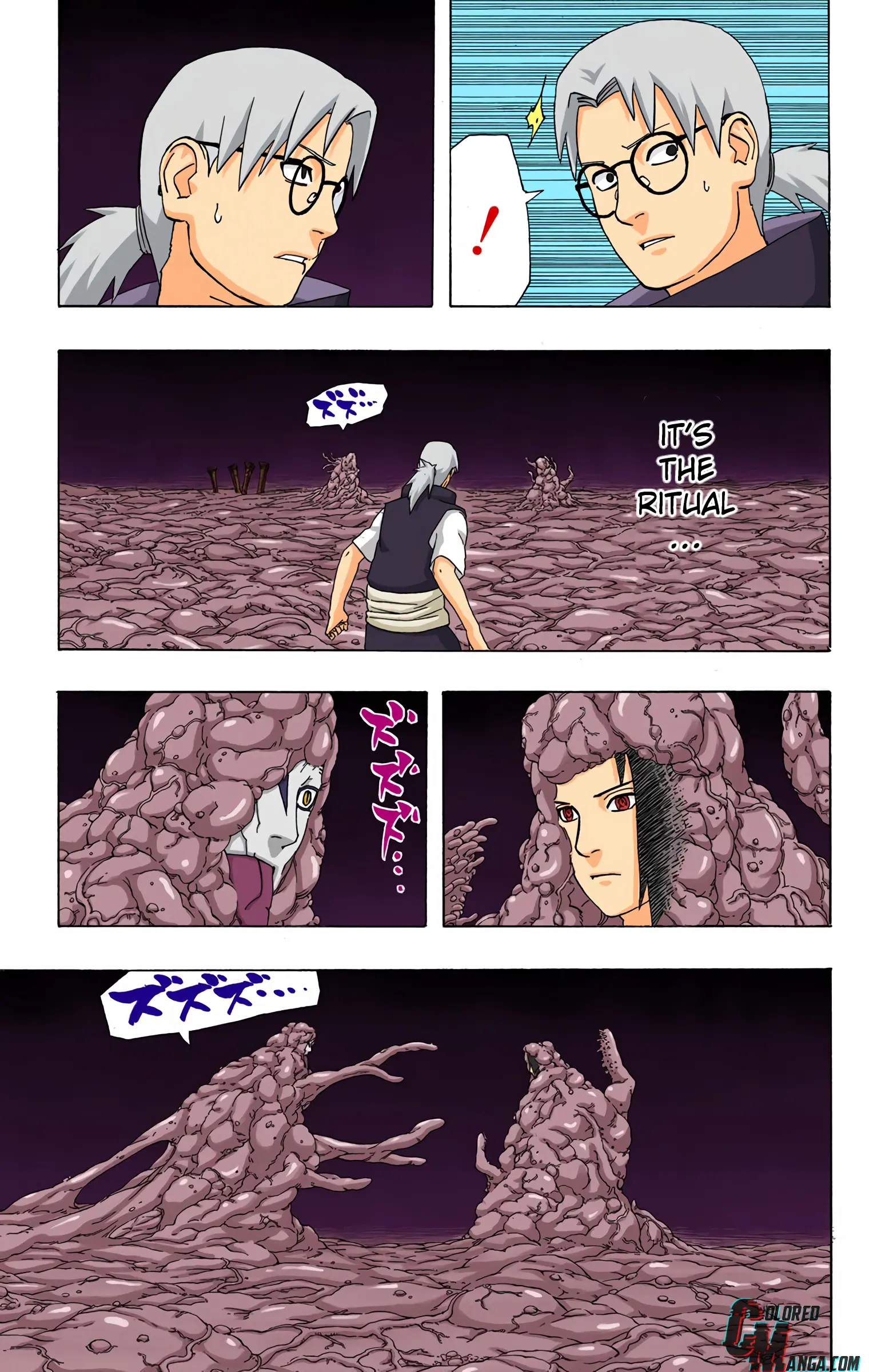 Naruto Colored Manga Online, chapter 346, page 3