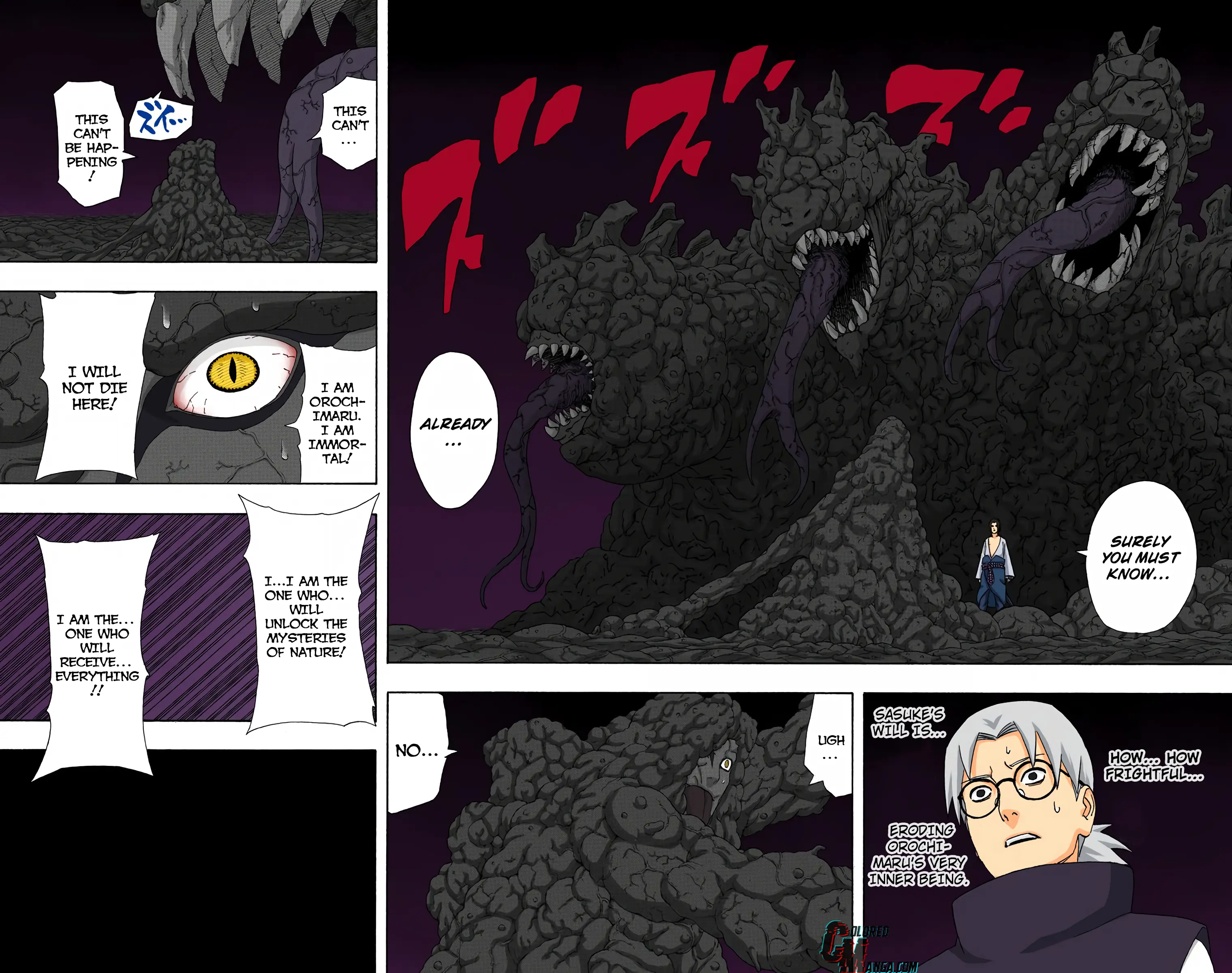 Naruto Colored Manga Online, chapter 346, page 6