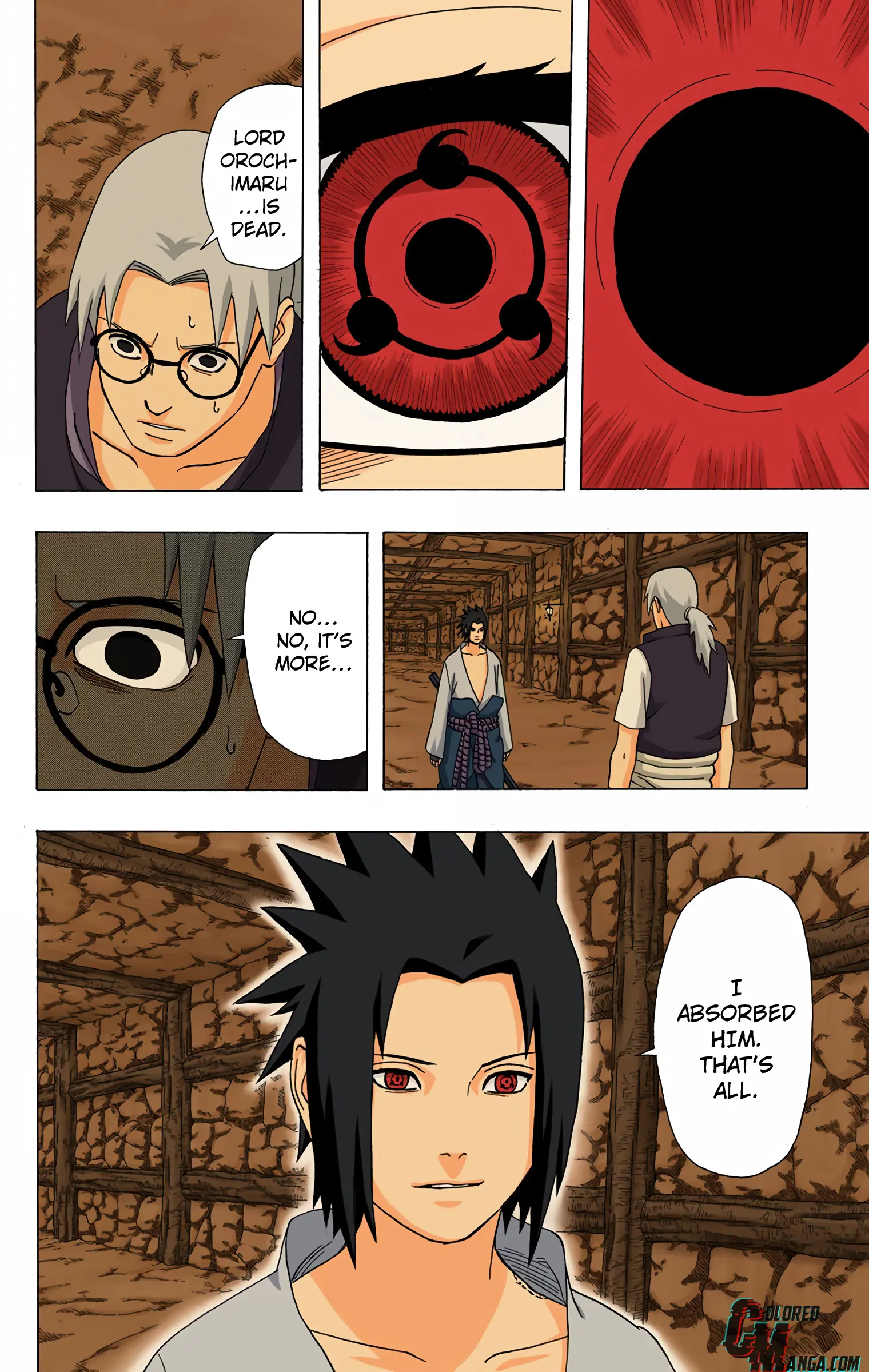 Naruto Colored Manga Online, chapter 346, page 7