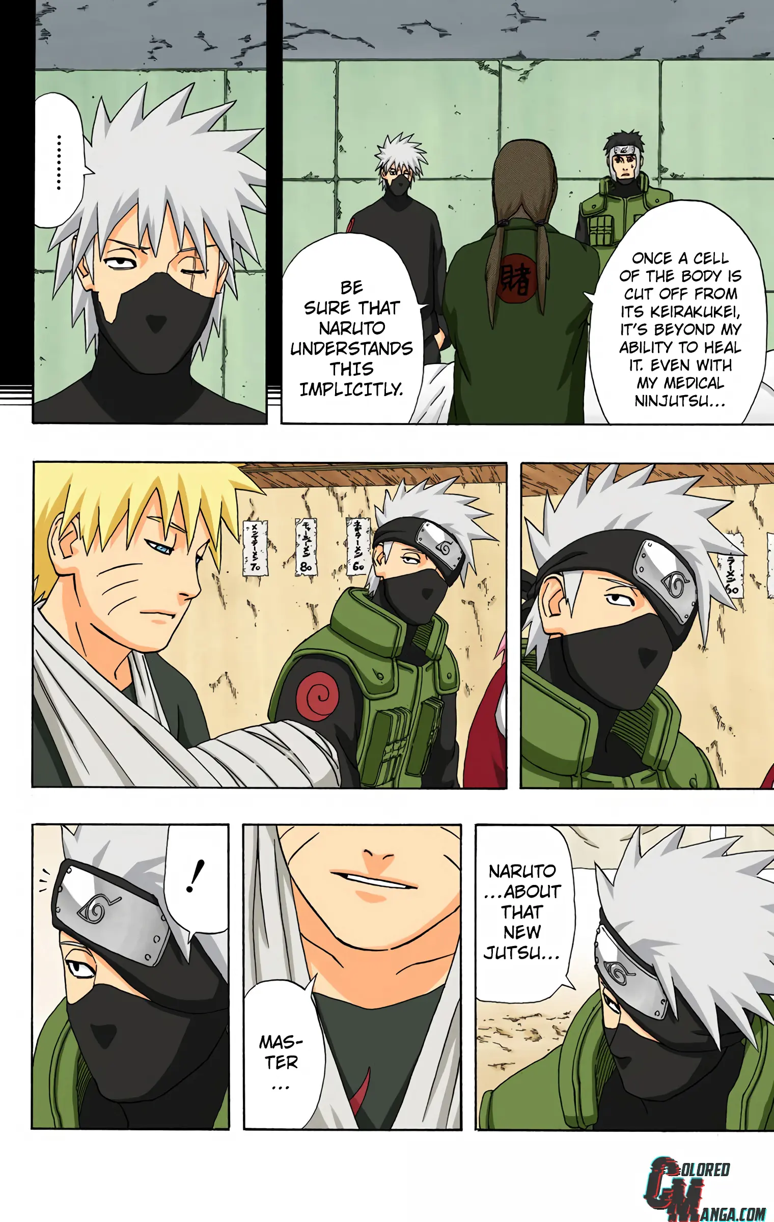 Naruto Colored Manga Online, chapter 346, page 13
