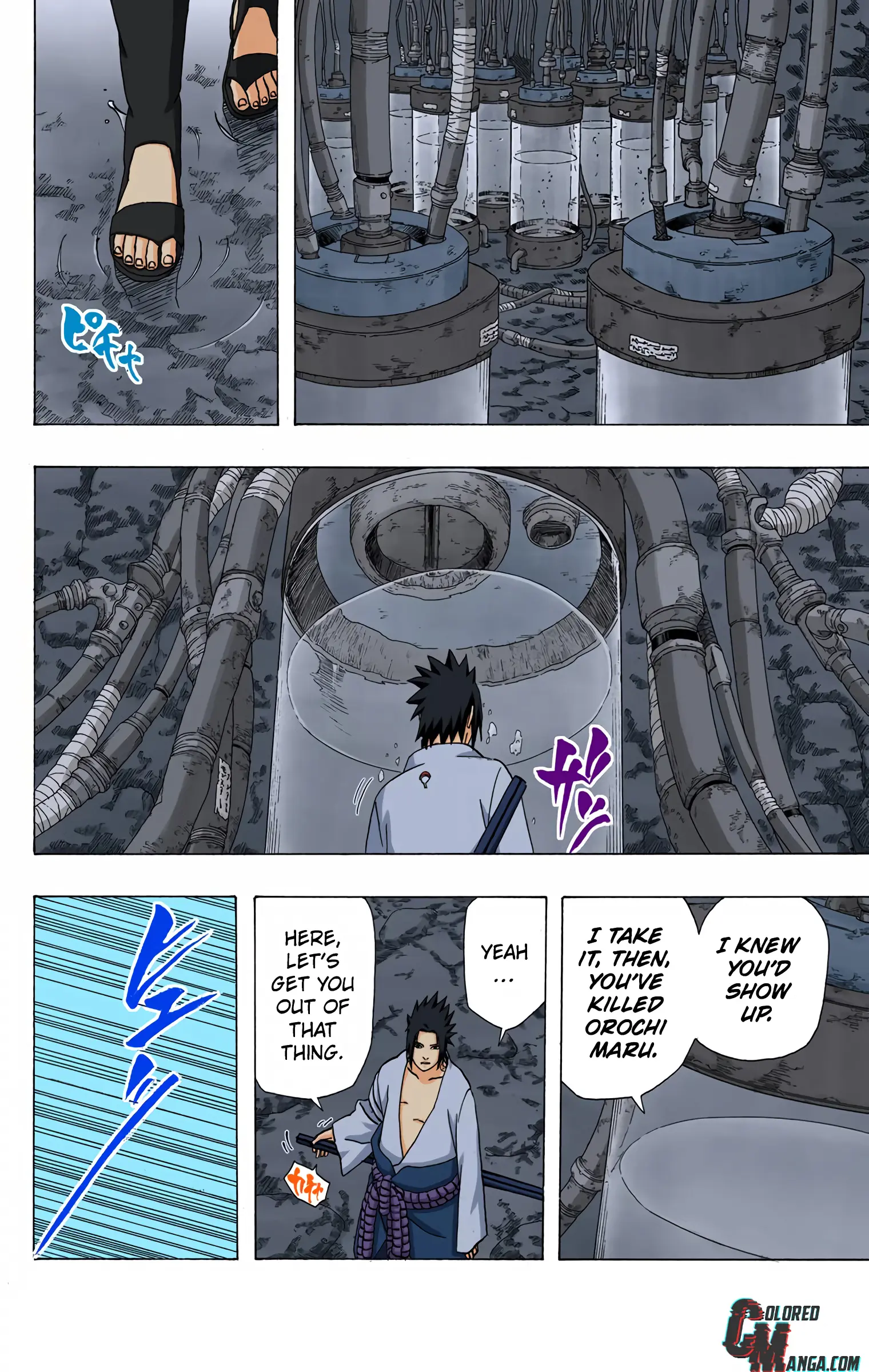 Naruto Colored Manga Online, chapter 346, page 15