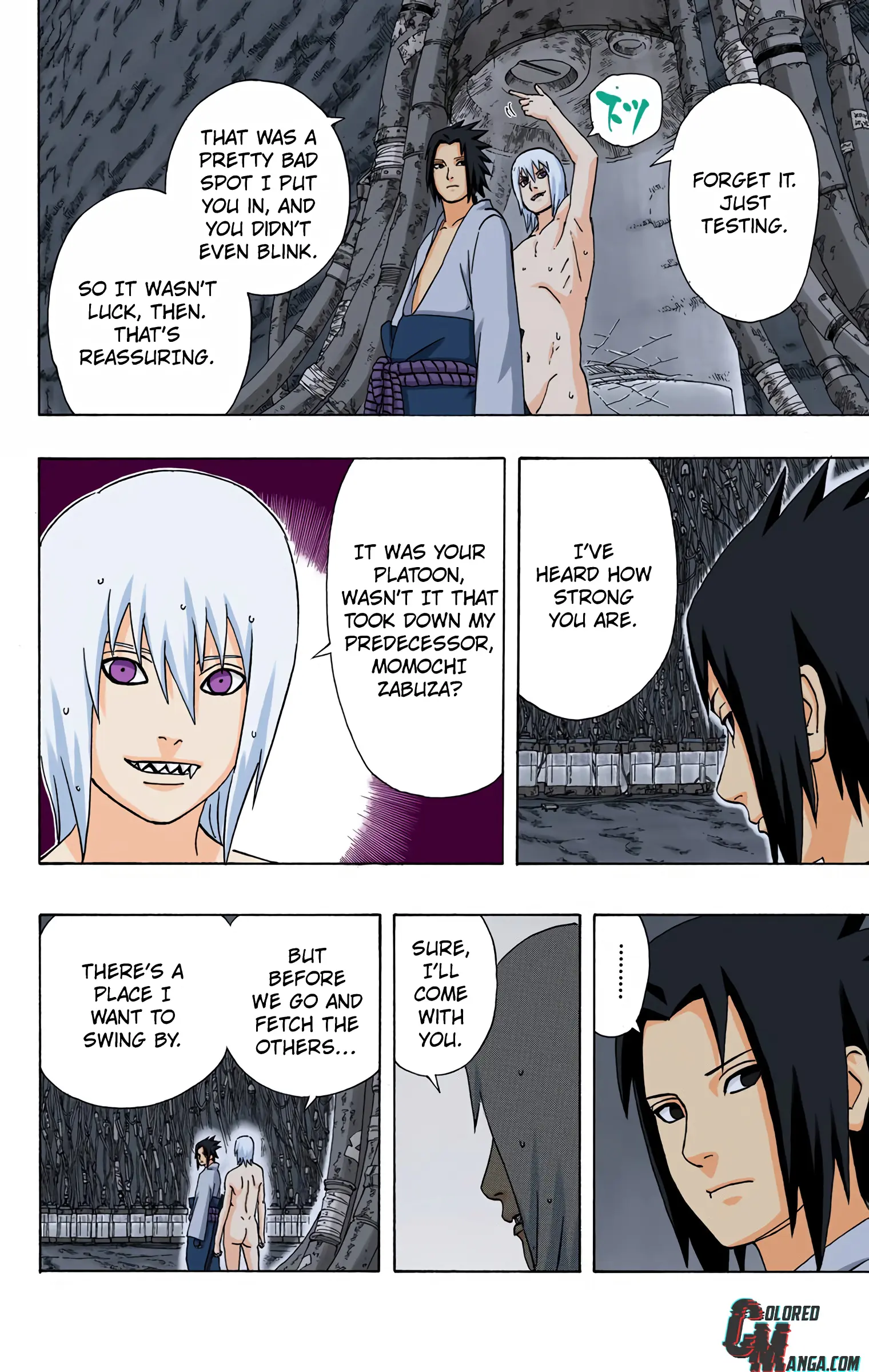 Naruto Colored Manga Online, chapter 347, page 6