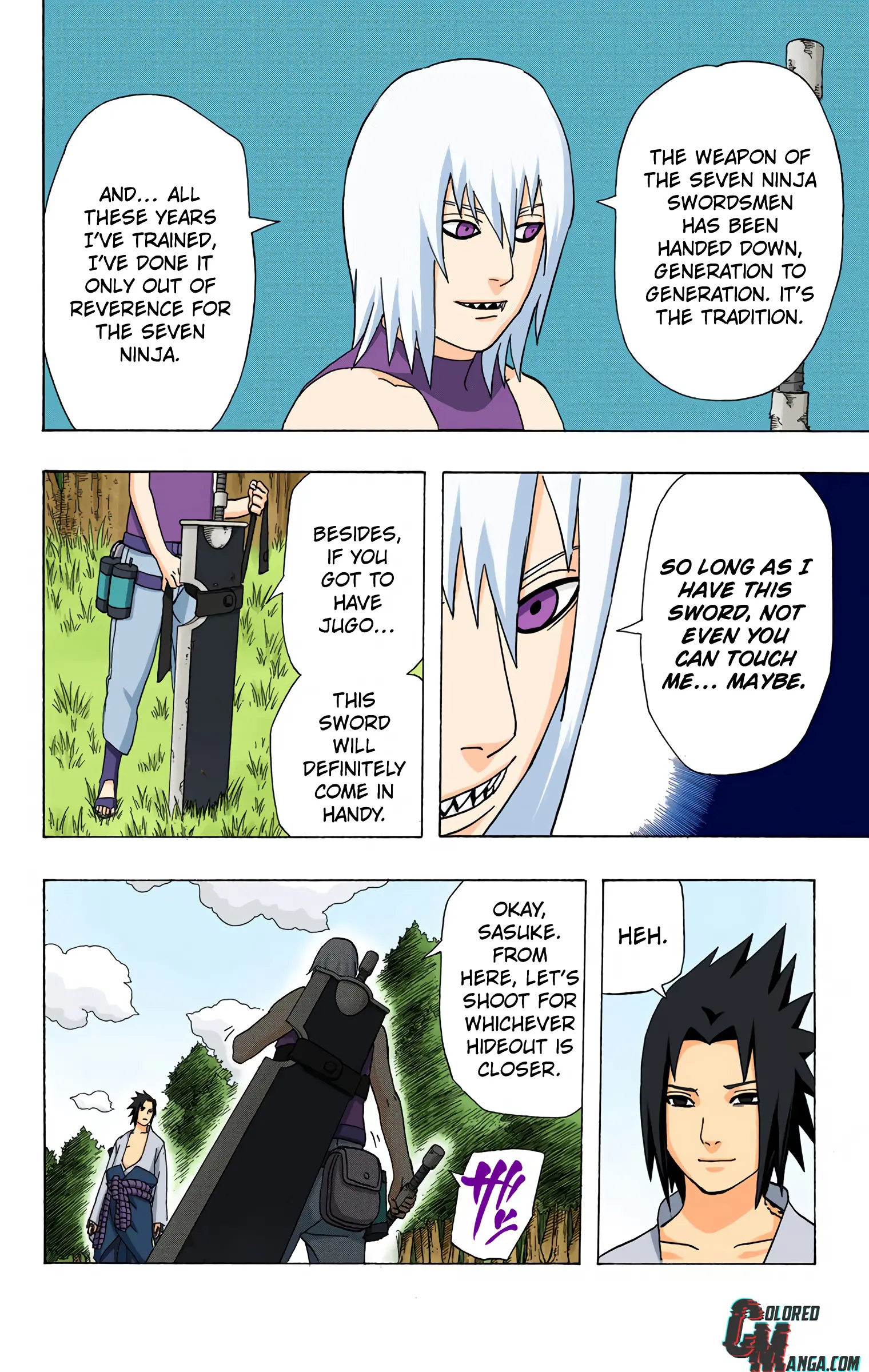 Naruto Colored Manga Online, chapter 347, page 16