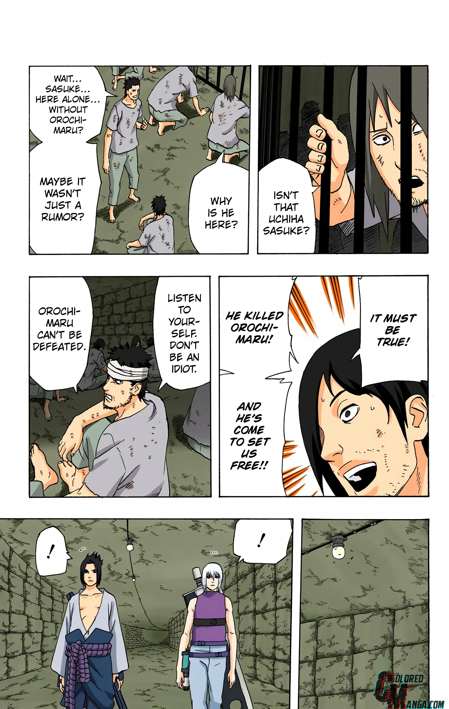 Naruto Colored Manga Online, chapter 348, page 5
