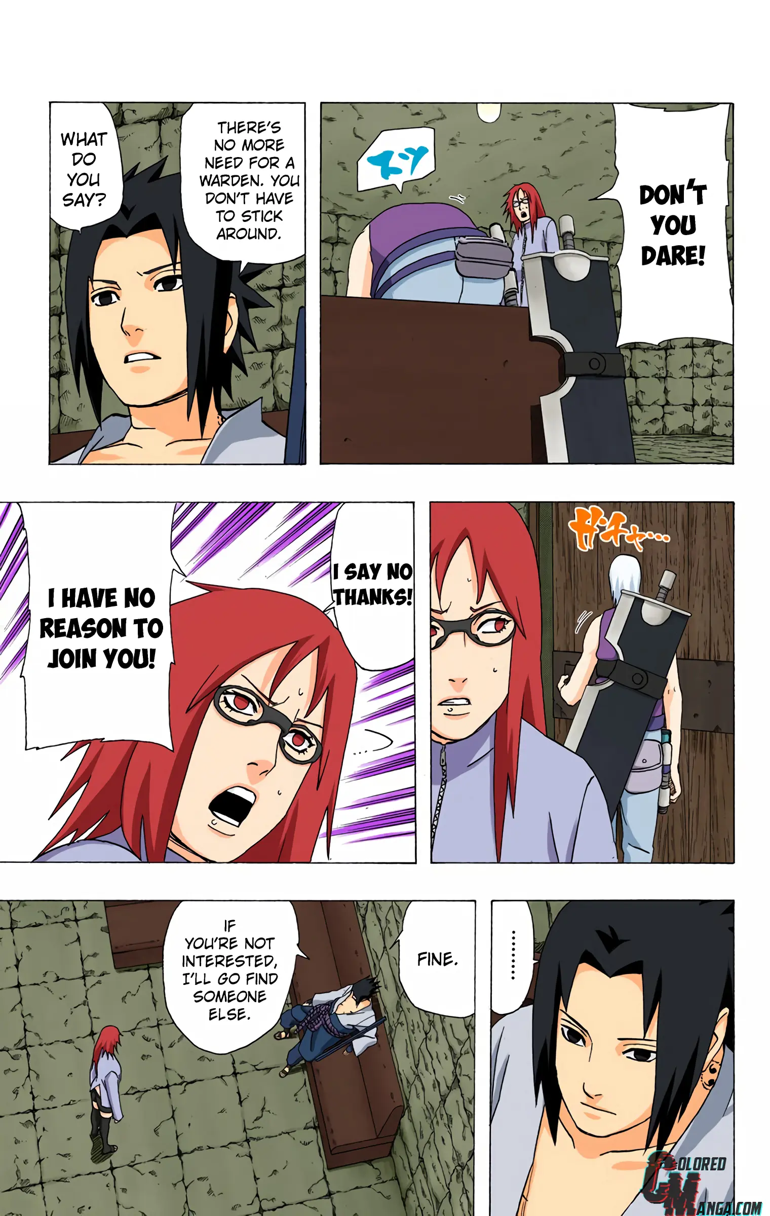 Naruto Colored Manga Online, chapter 348, page 9