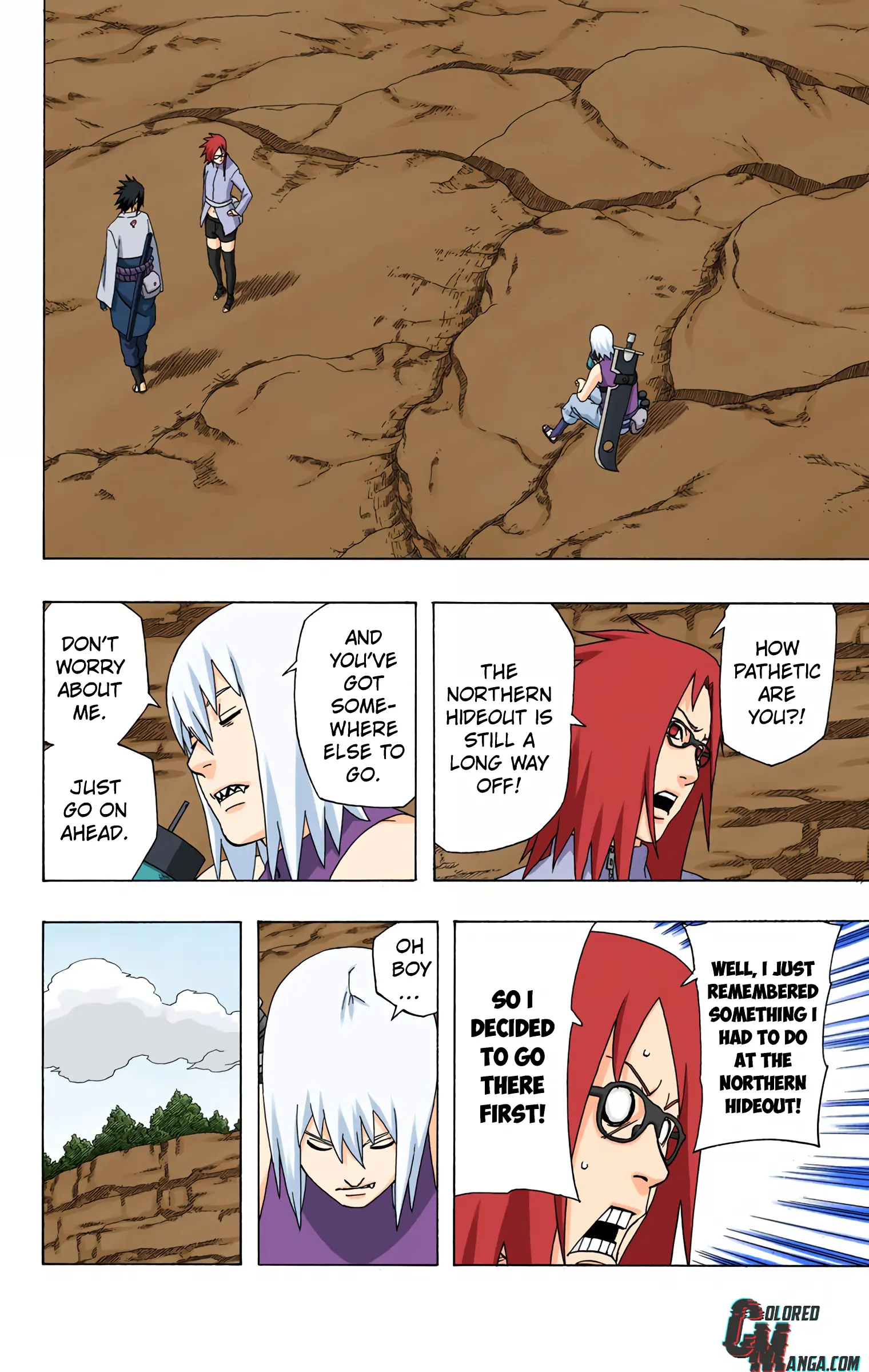 Naruto Colored Manga Online, chapter 349, page 4