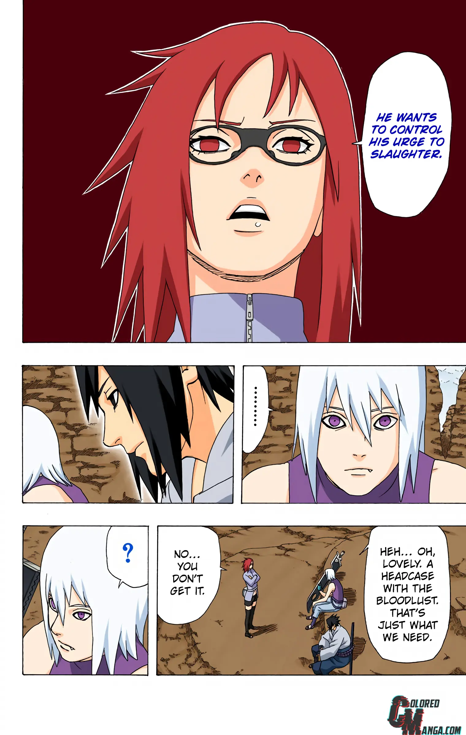 Naruto Colored Manga Online, chapter 349, page 8