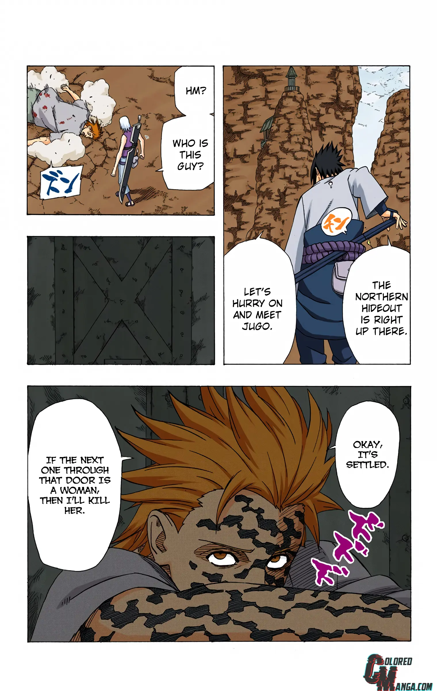 Naruto Colored Manga Online, chapter 349, page 16