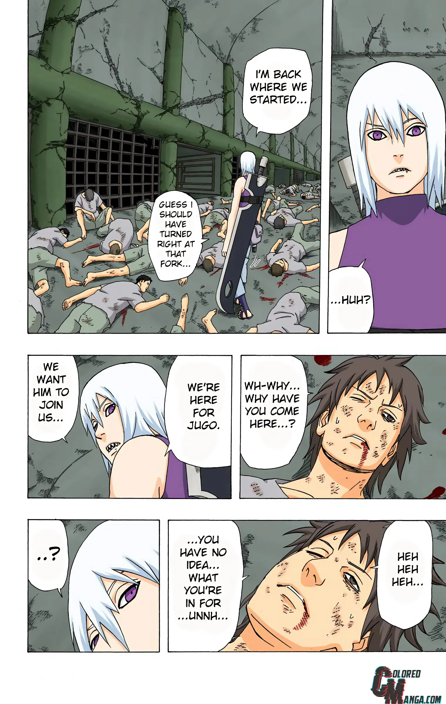 Naruto Colored Manga Online, chapter 351, page 2