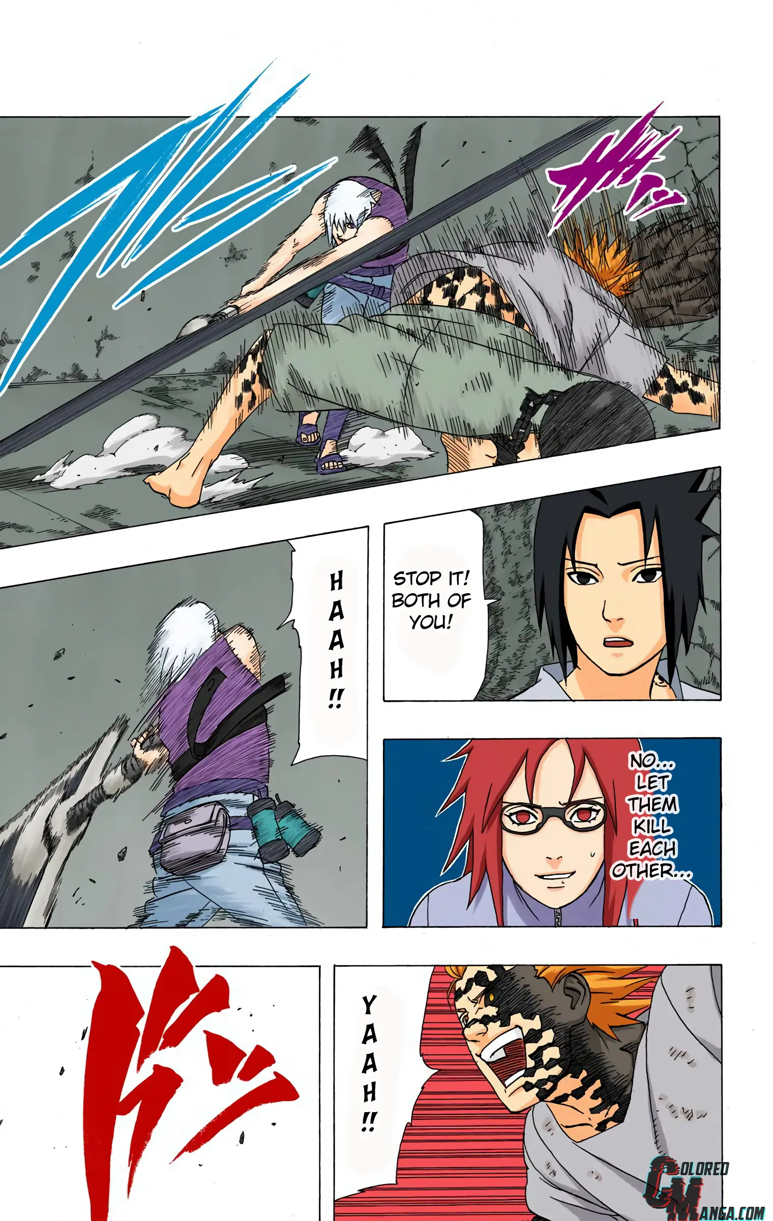 Naruto Colored Manga Online, chapter 351, page 11
