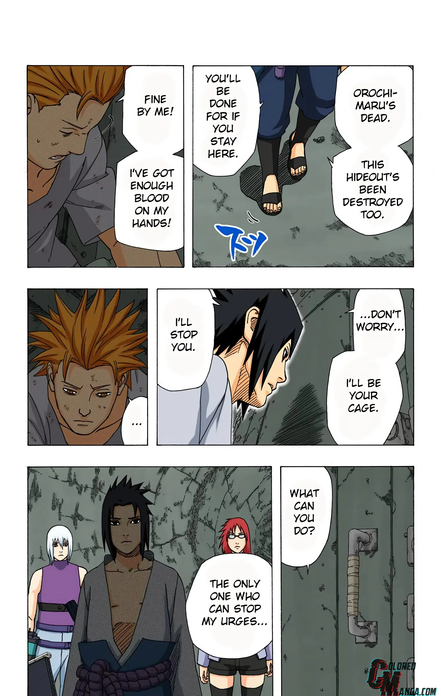 Naruto Colored Manga Online, chapter 352, page 3
